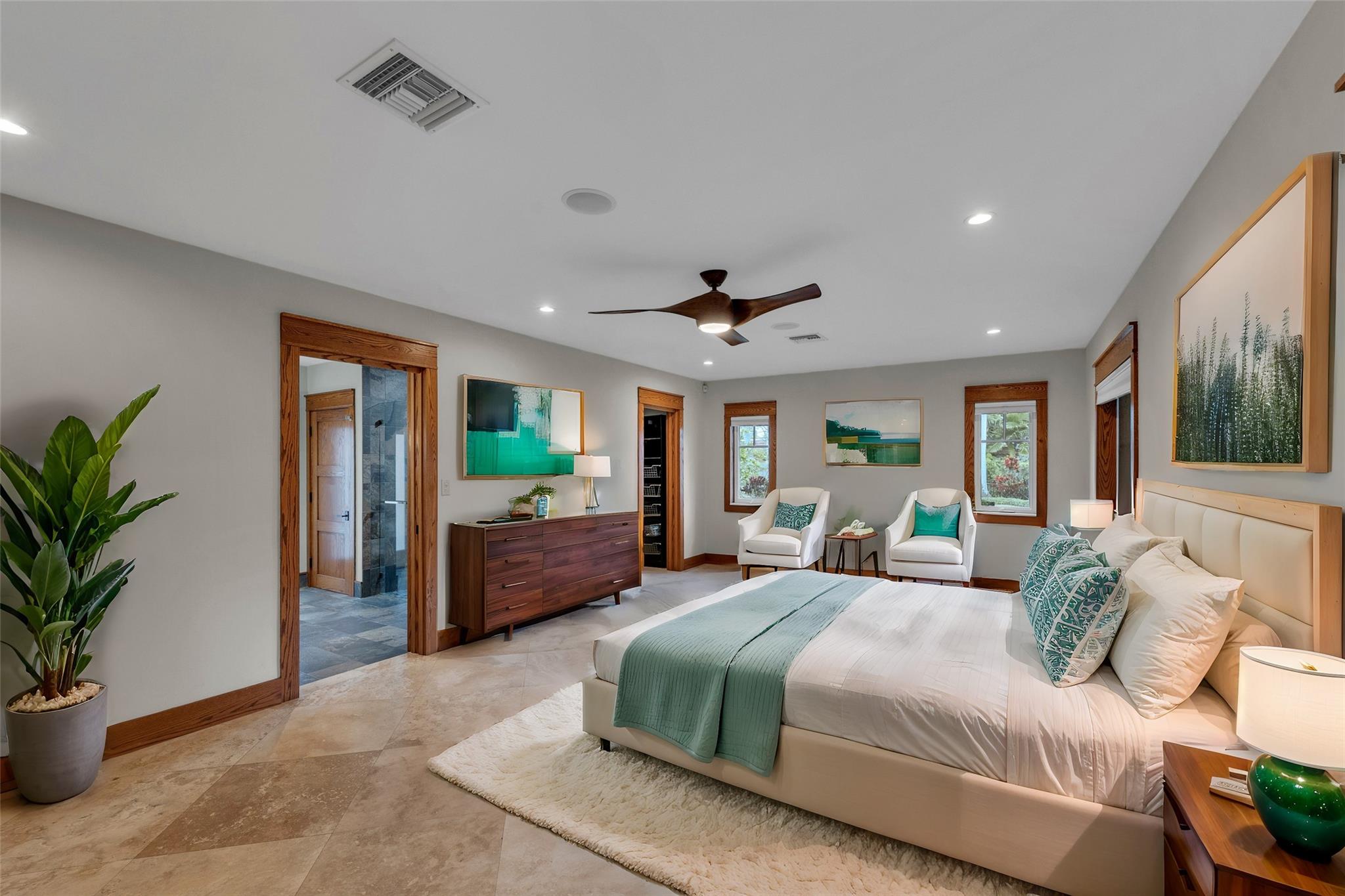 Primary Bedroom - Virtually staged