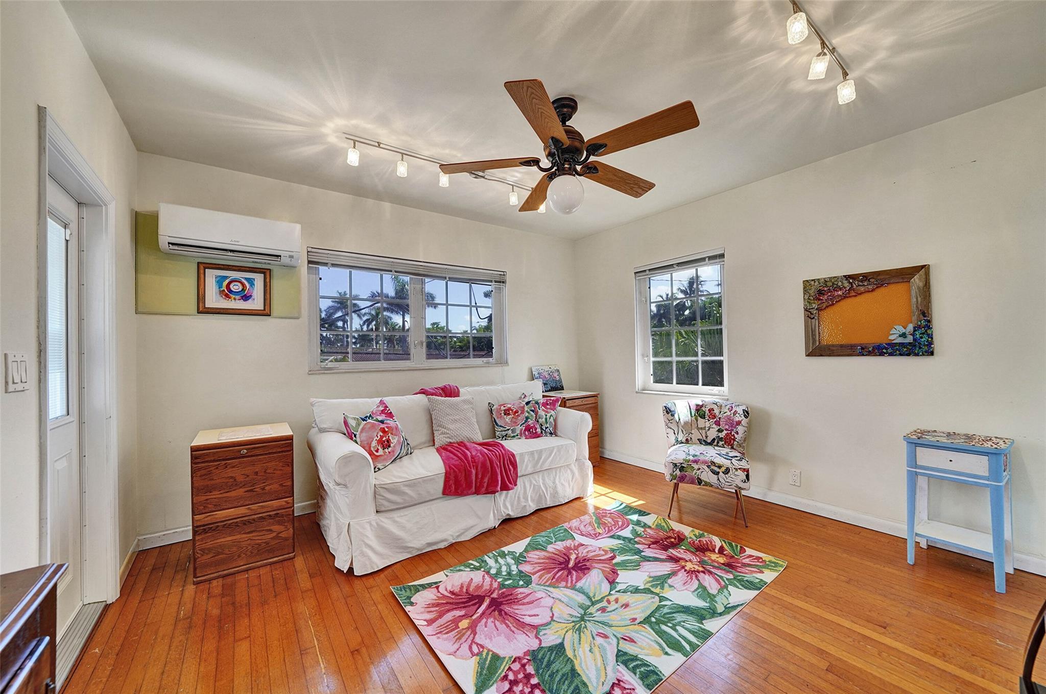 Carriage house living room