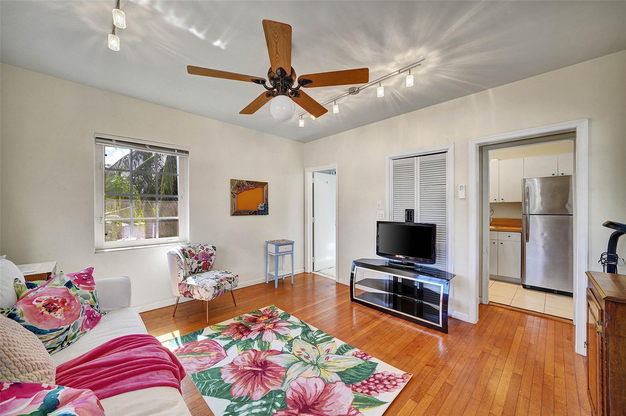 Carriage house living room