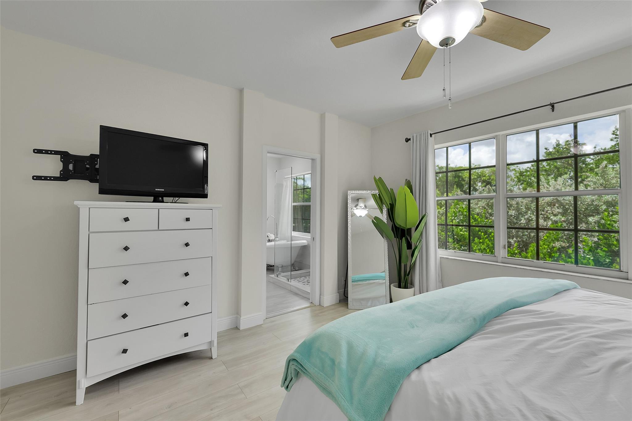 Large Closet in room & Walk-in Closet in Ensuite