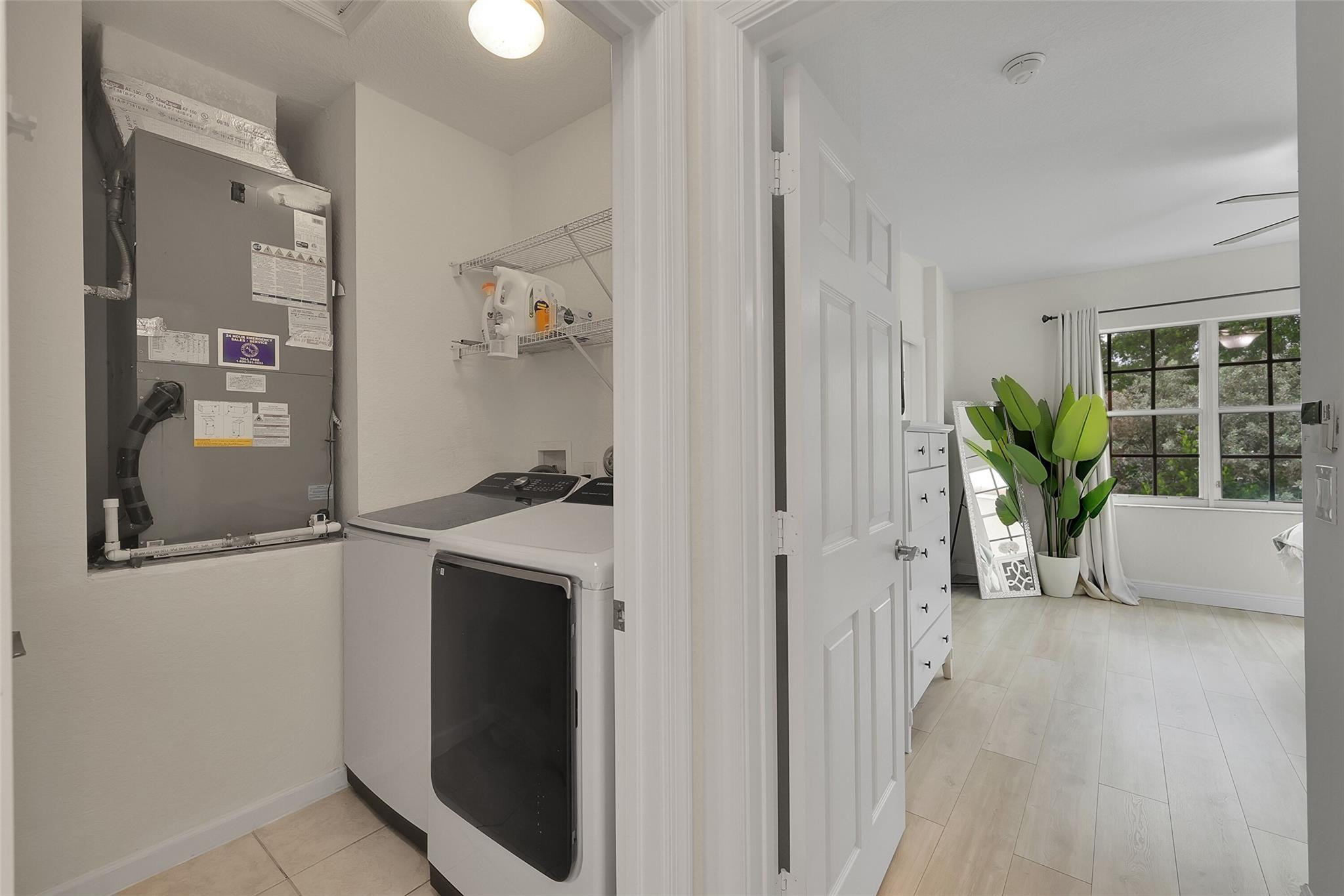 Upstairs Laundry Room