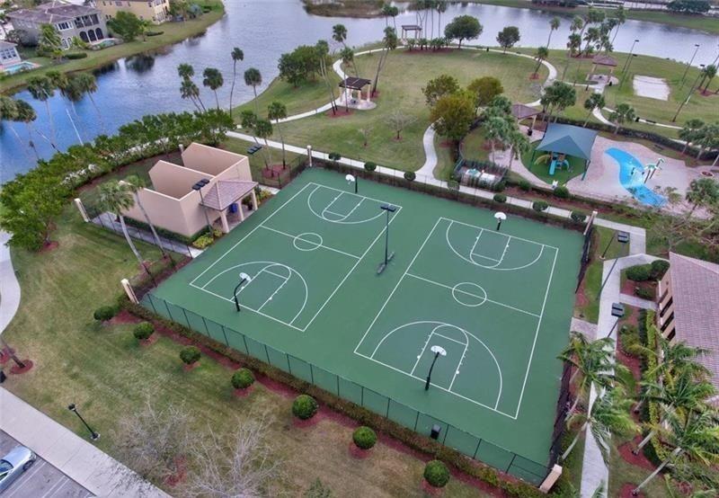 2 of our basketball courts at 