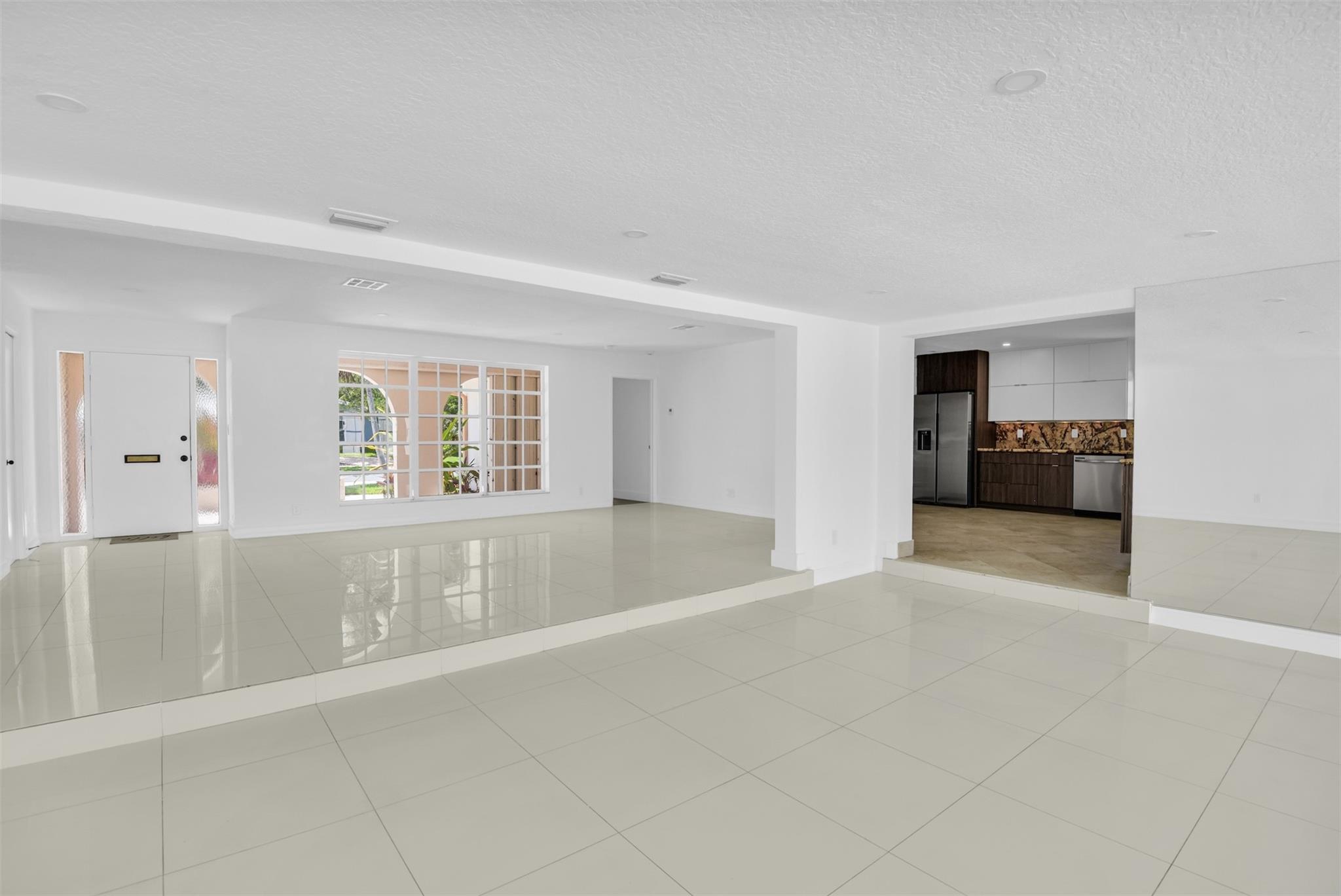 Spacious and open living space