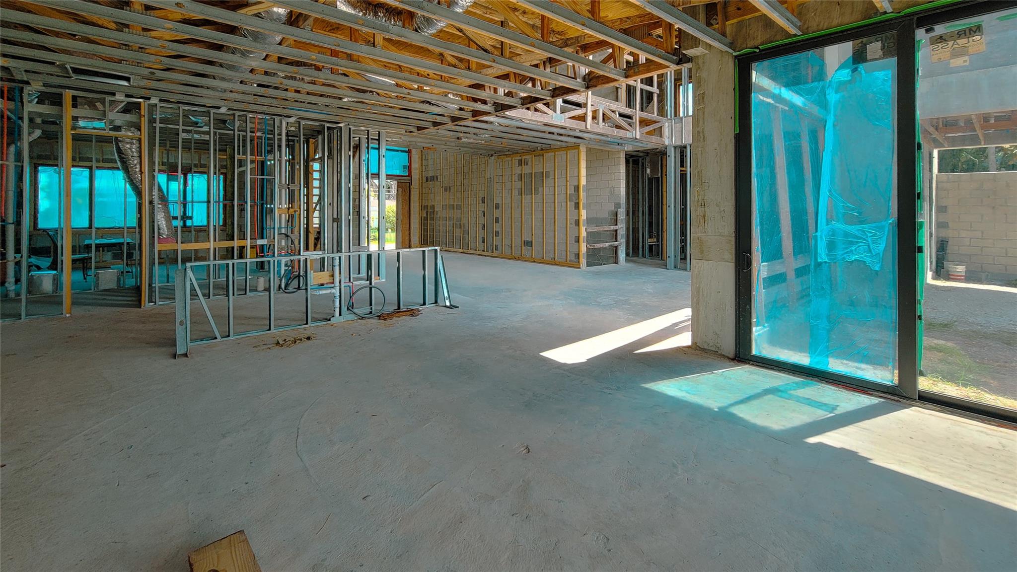 Family Room Looking Toward Kitchen