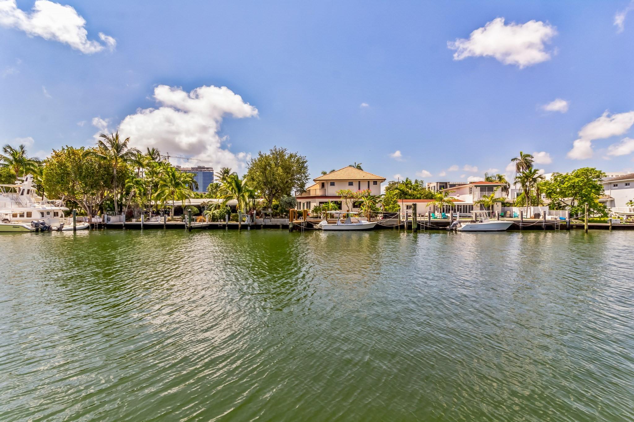 Wide, Deep Water Canal