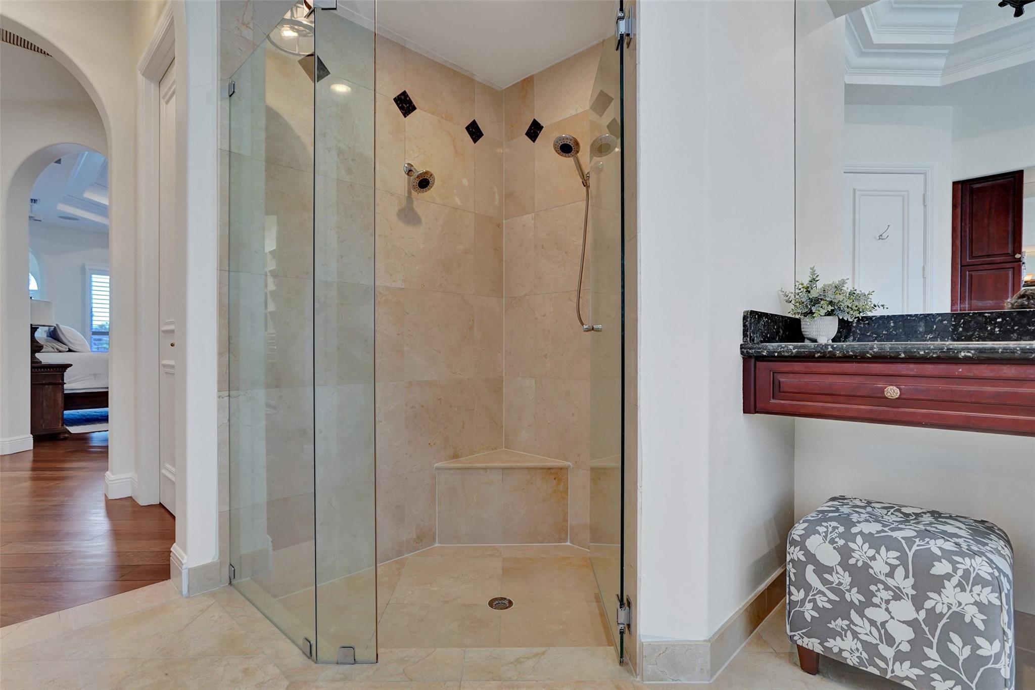 zen room inside primary bedroom