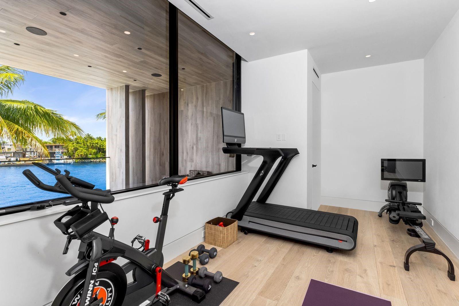 Gym off Primary Suite