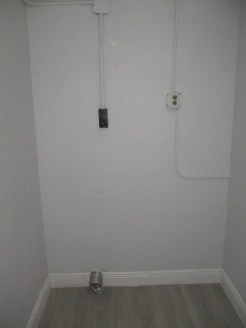 Utility Room with Dryer hook up