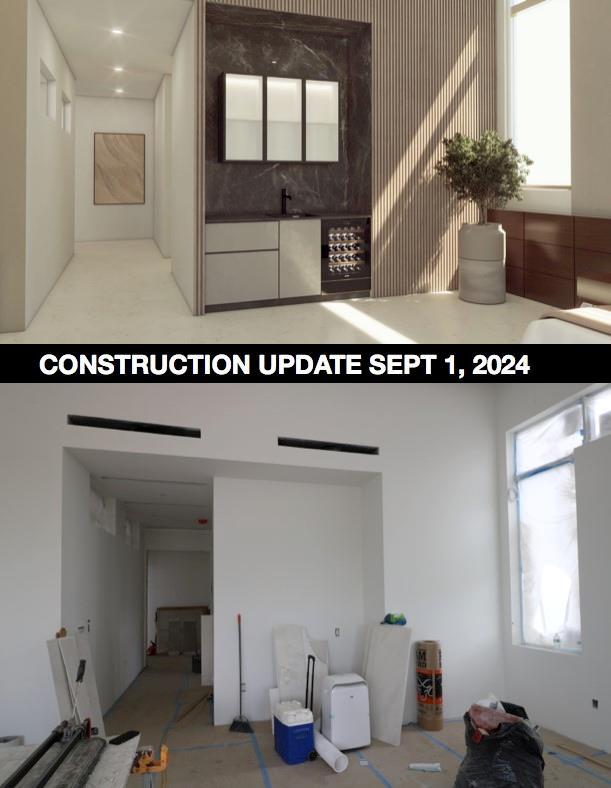 Master bedroom Italian wet bar