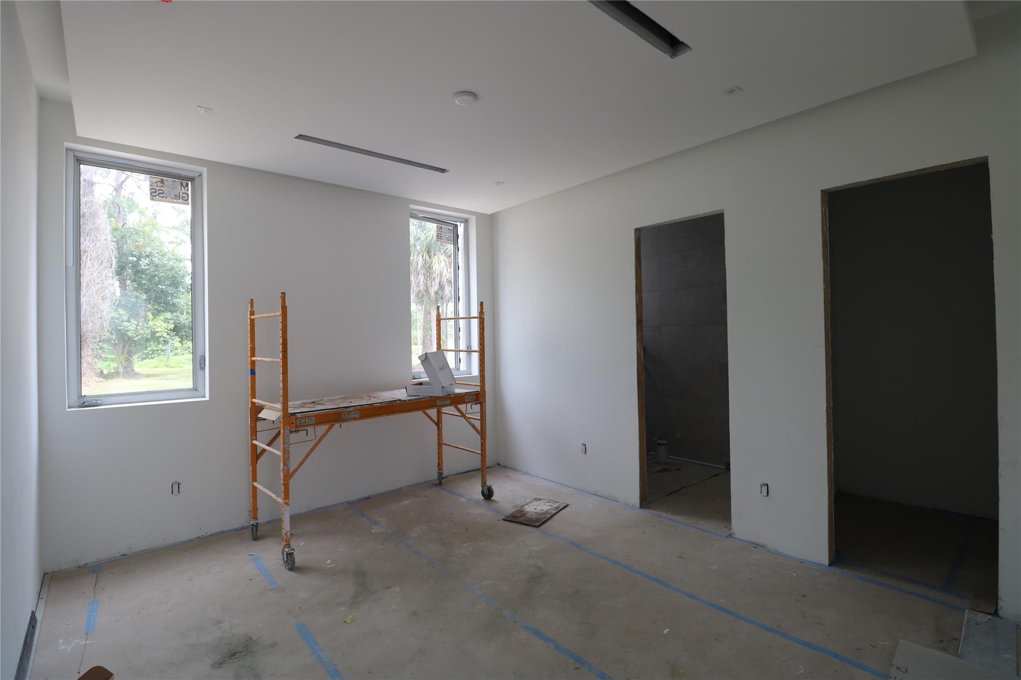 Bedroom #4 with bathroom and walking closet