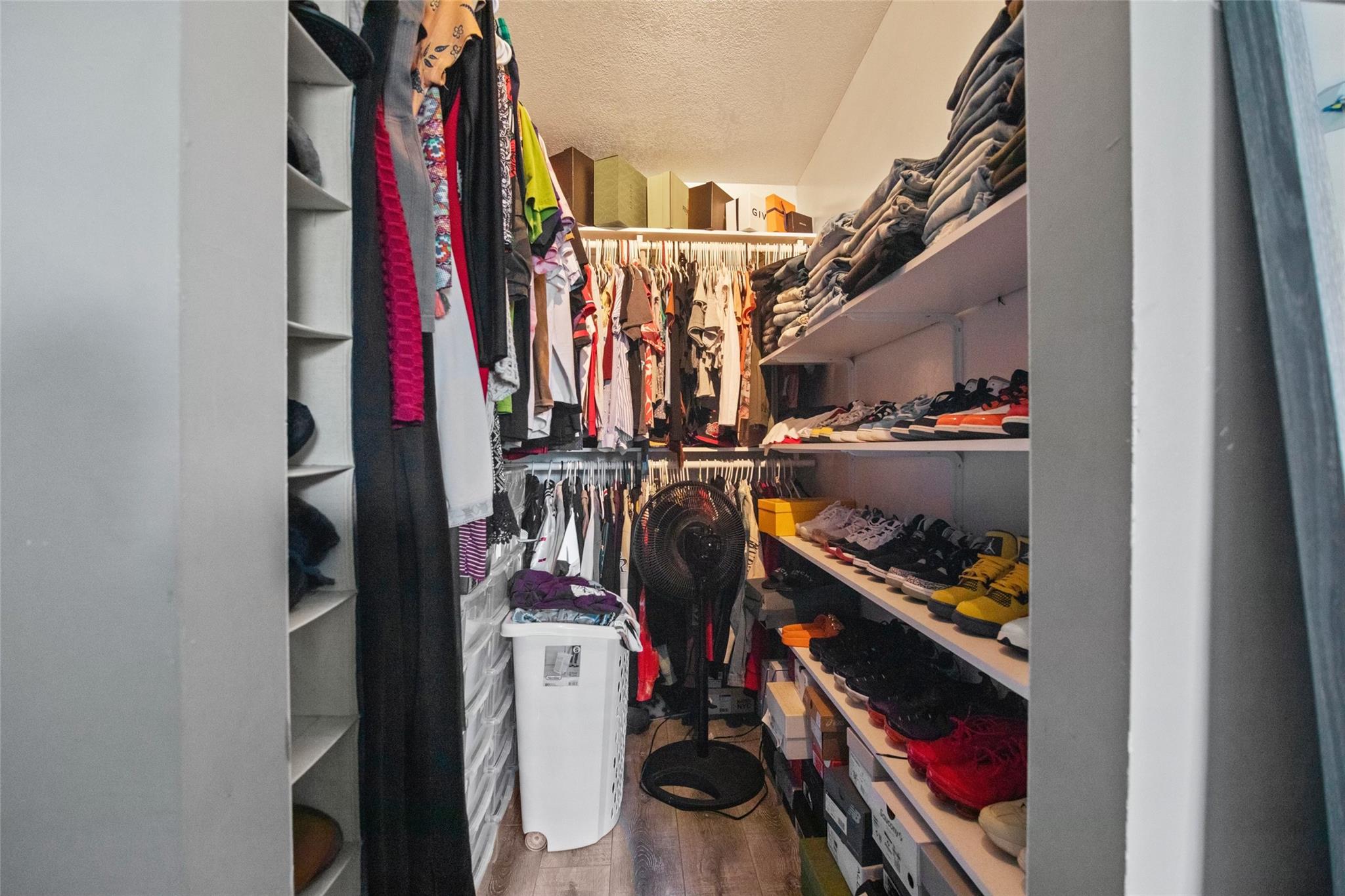 primary closet