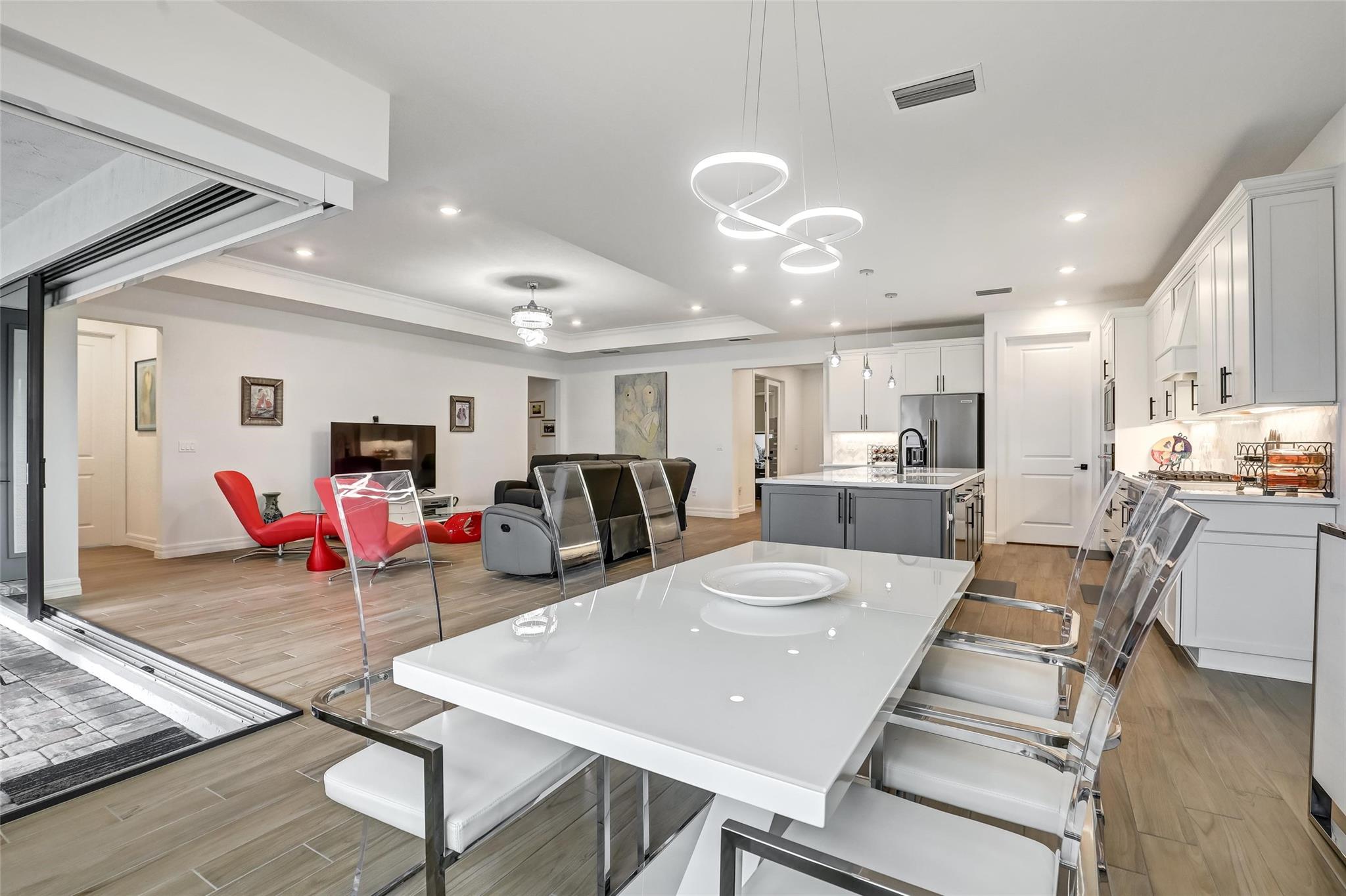 Dining room & great room