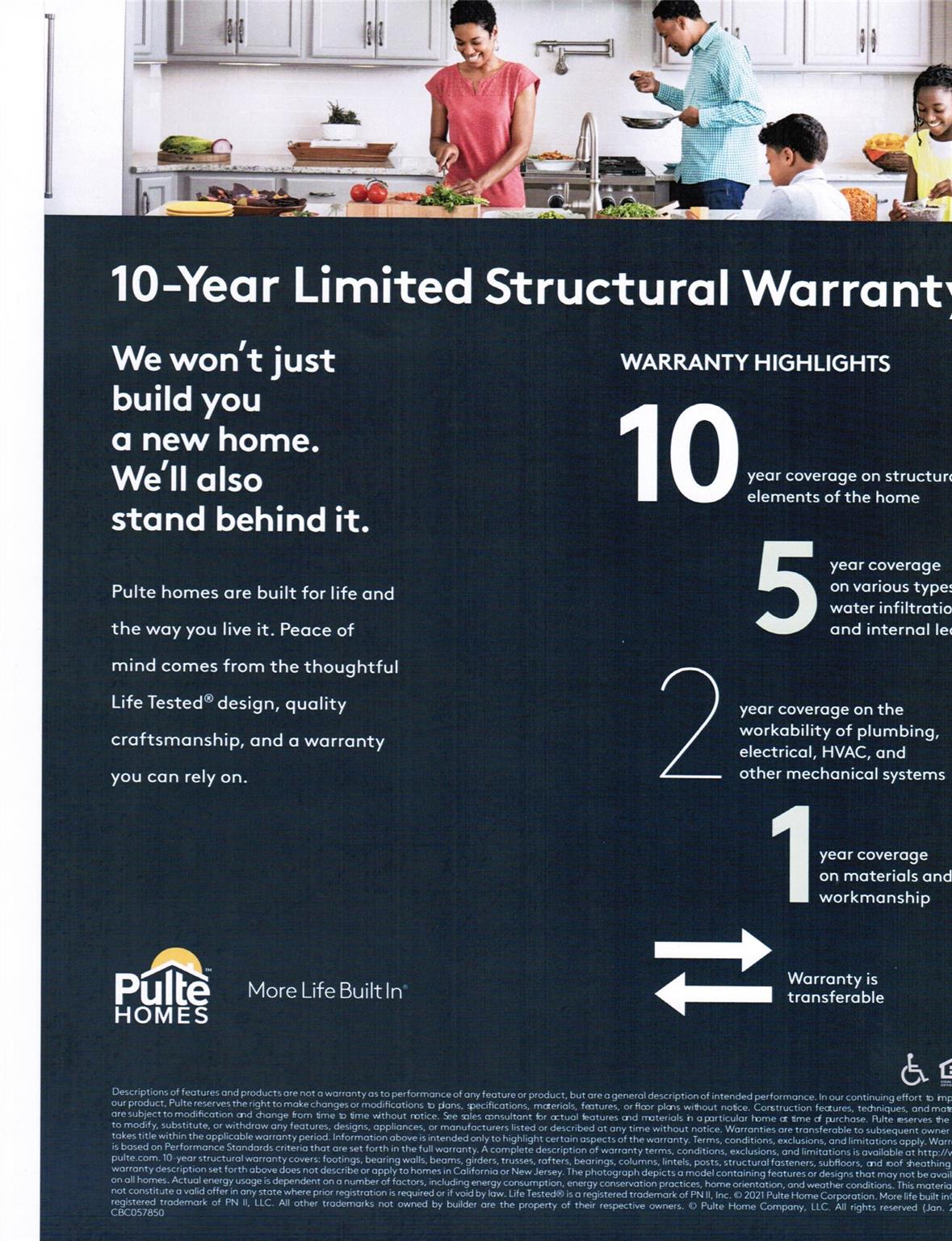 Great Pulte Warranty