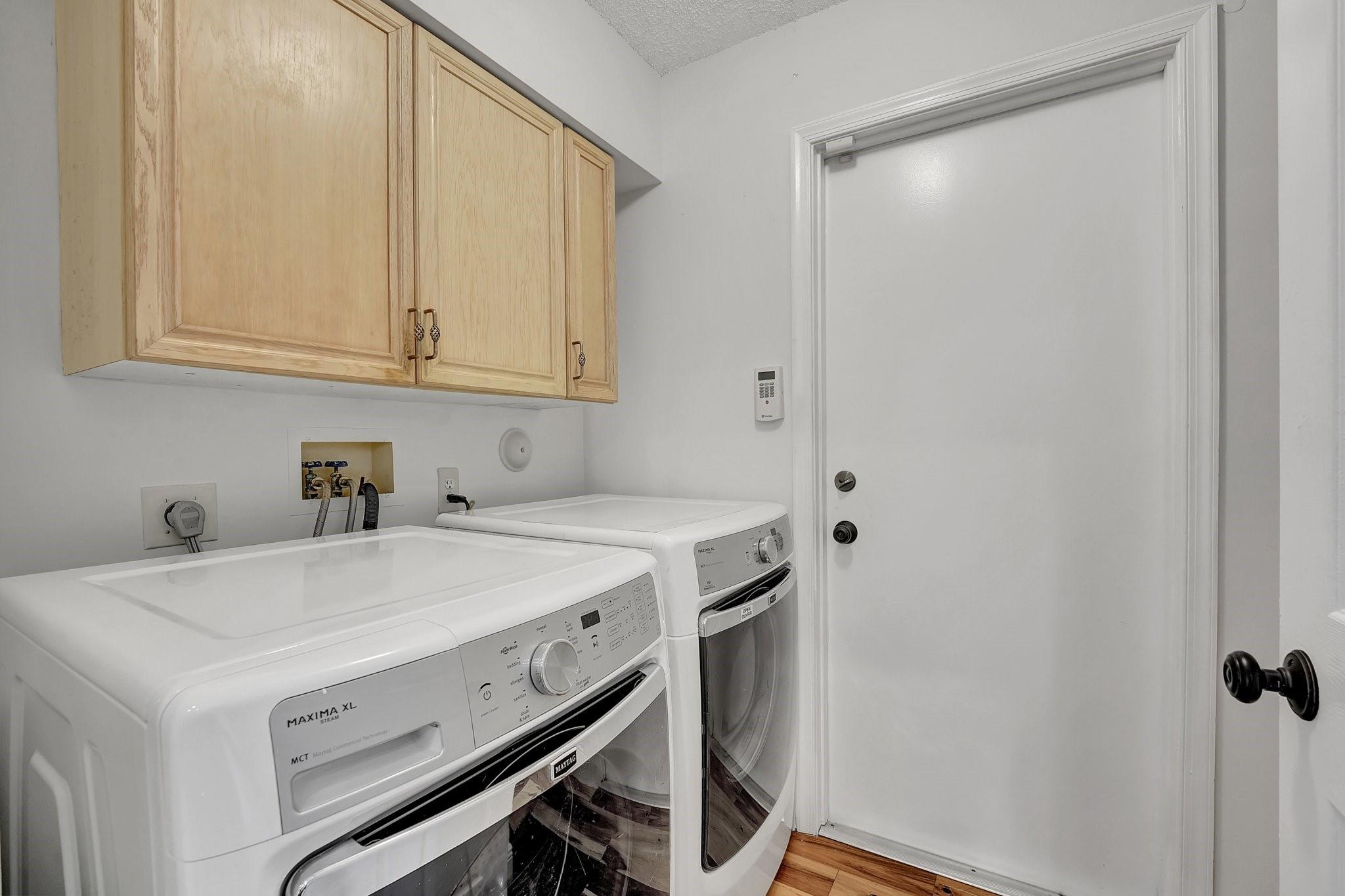 Indoor laundry room