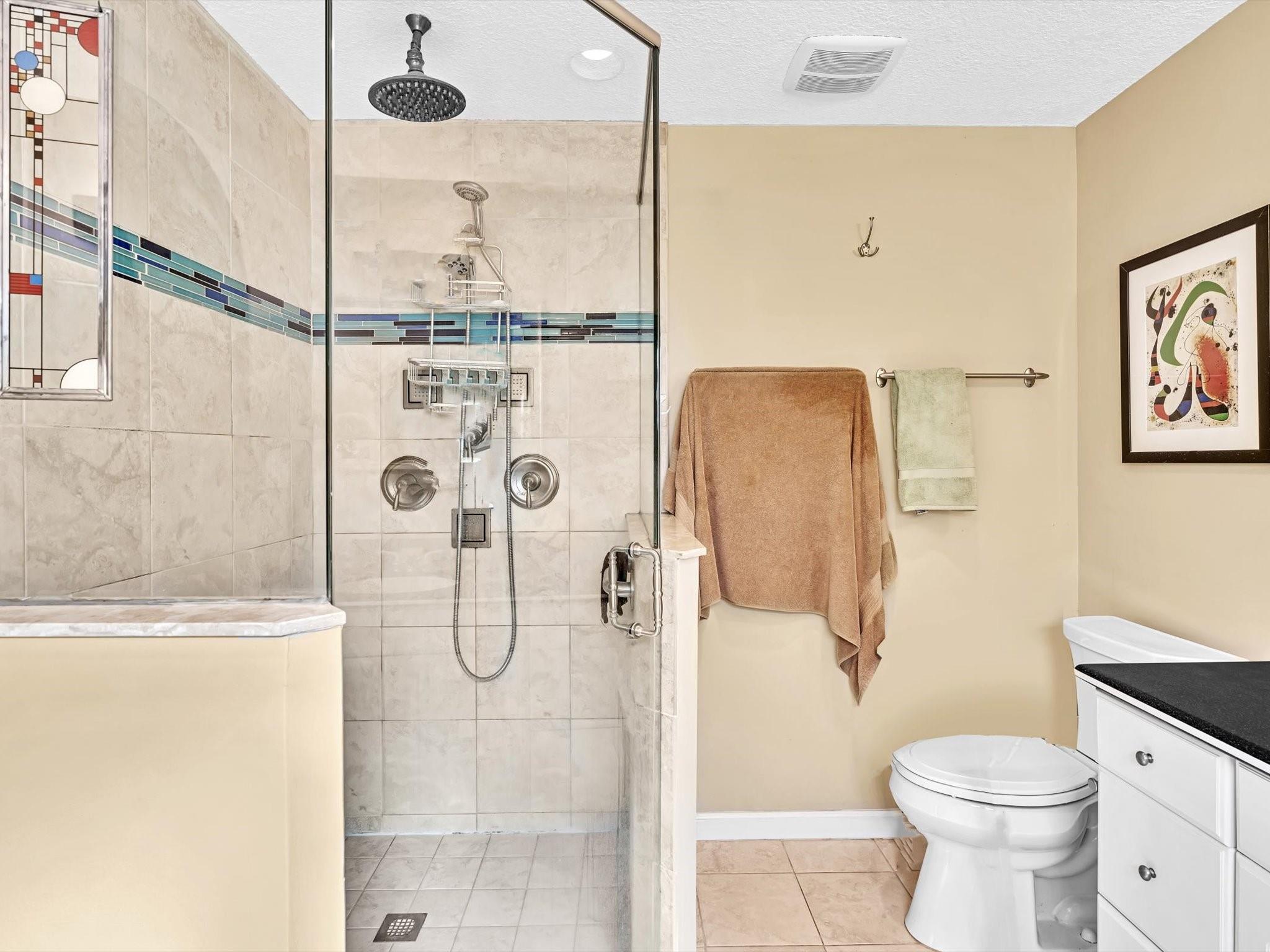 Master Bath with his & her sinks