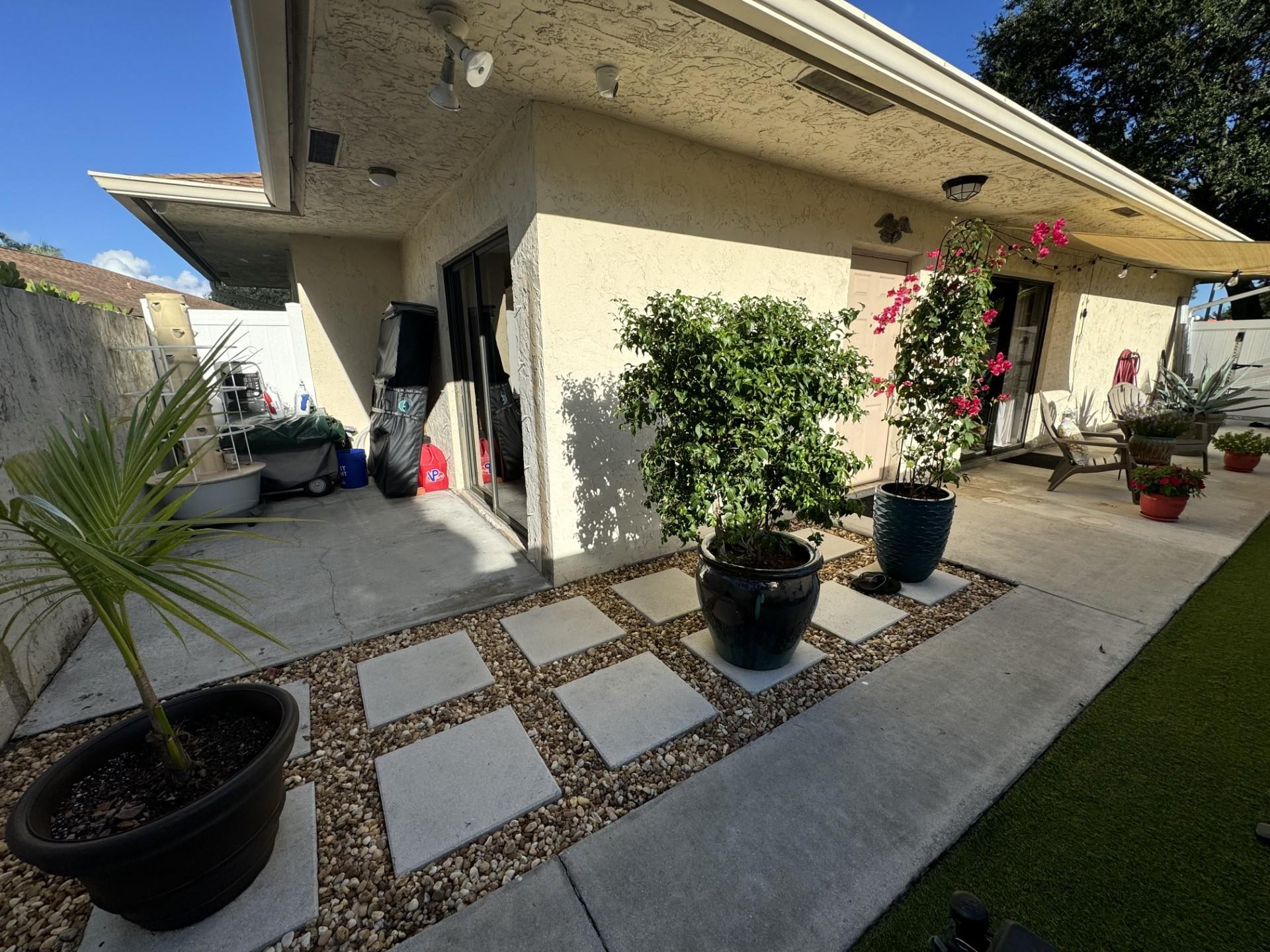 Terrace & Front Patio (off Kitchen)