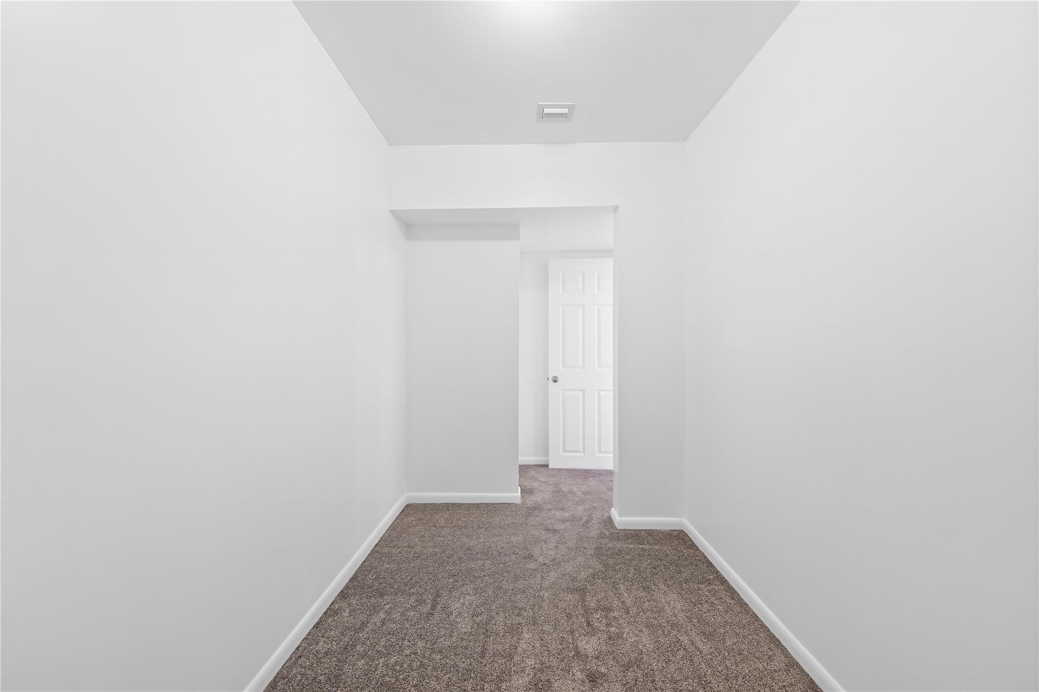 Huge walk in closet in primary bedroom