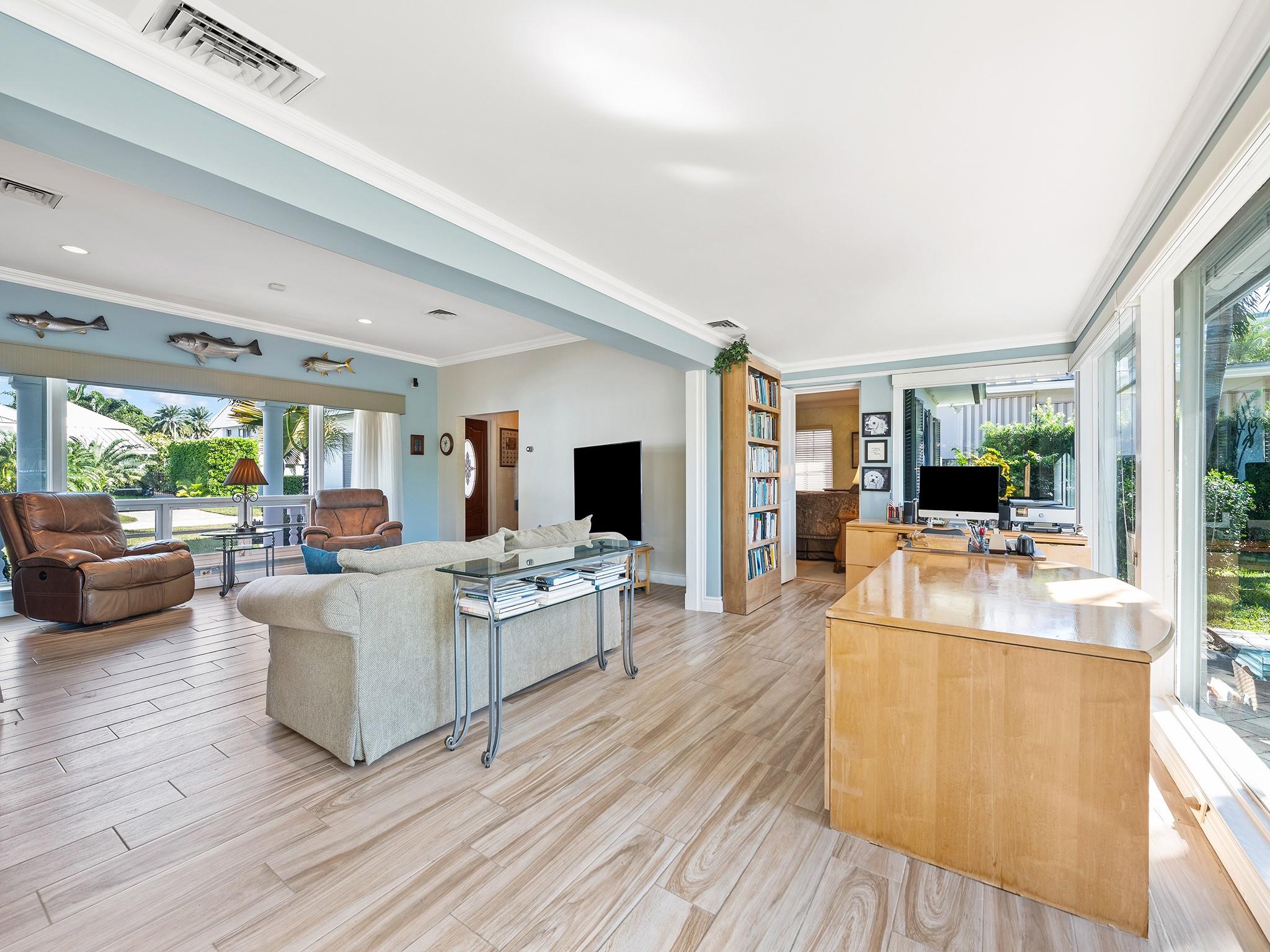 Dining Area Currently Used As A Home Office