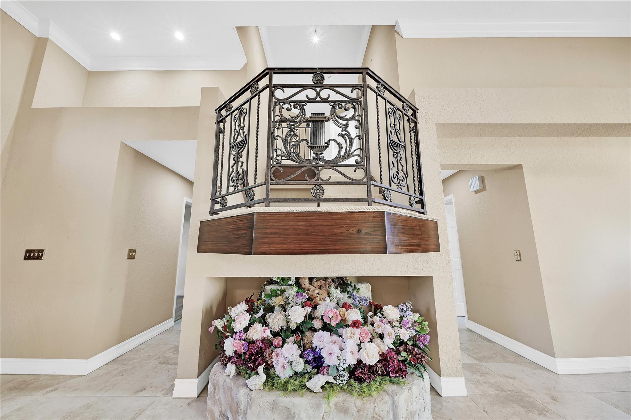 Staircase to second floor