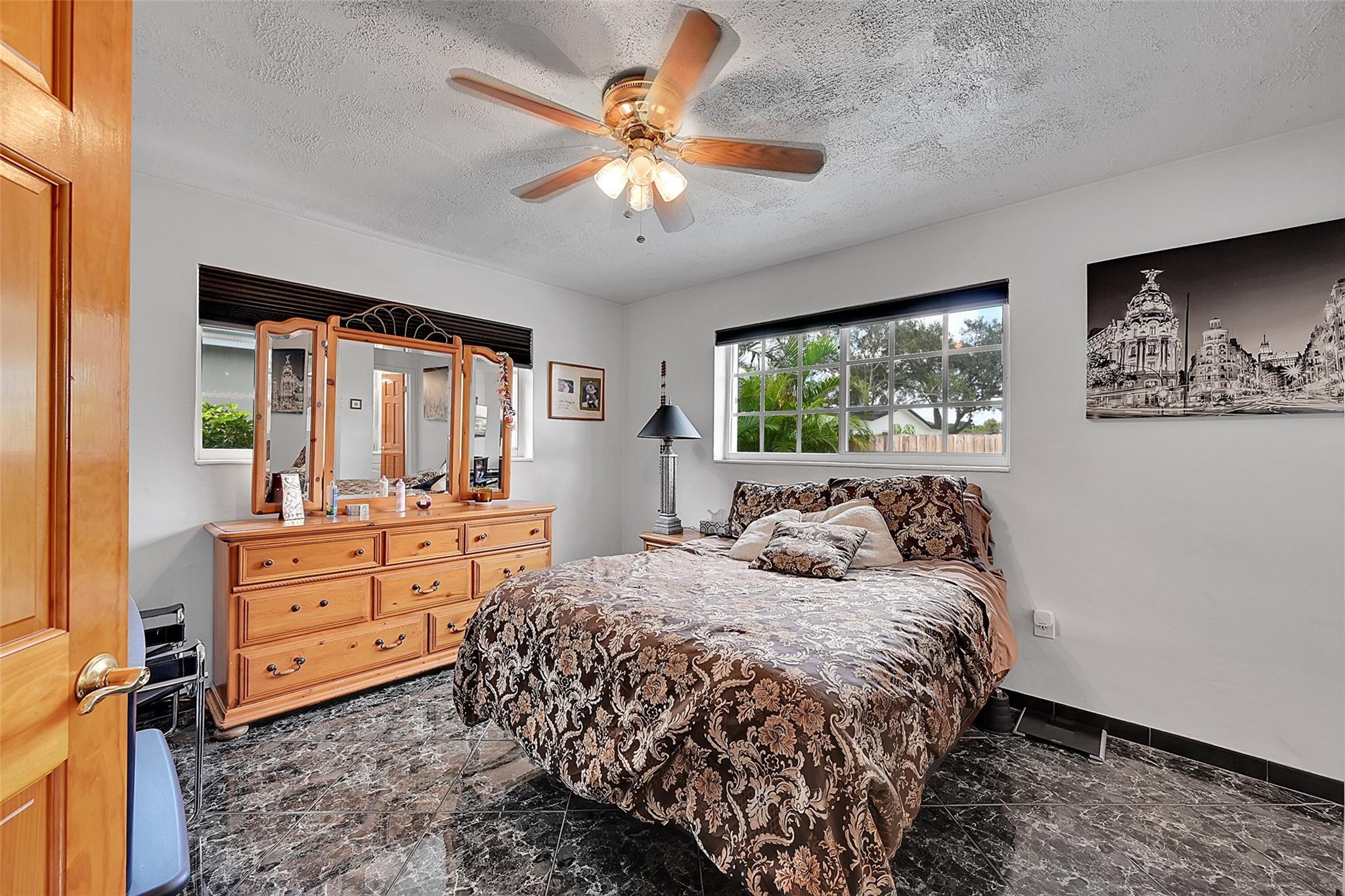 Master Bedroom 2 located off the kitchen