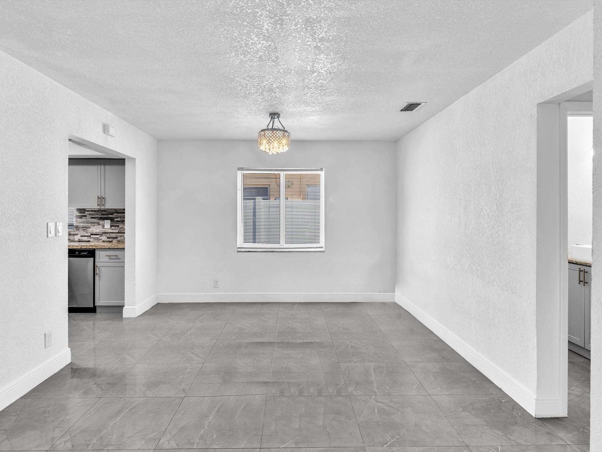 Separate Dining Area