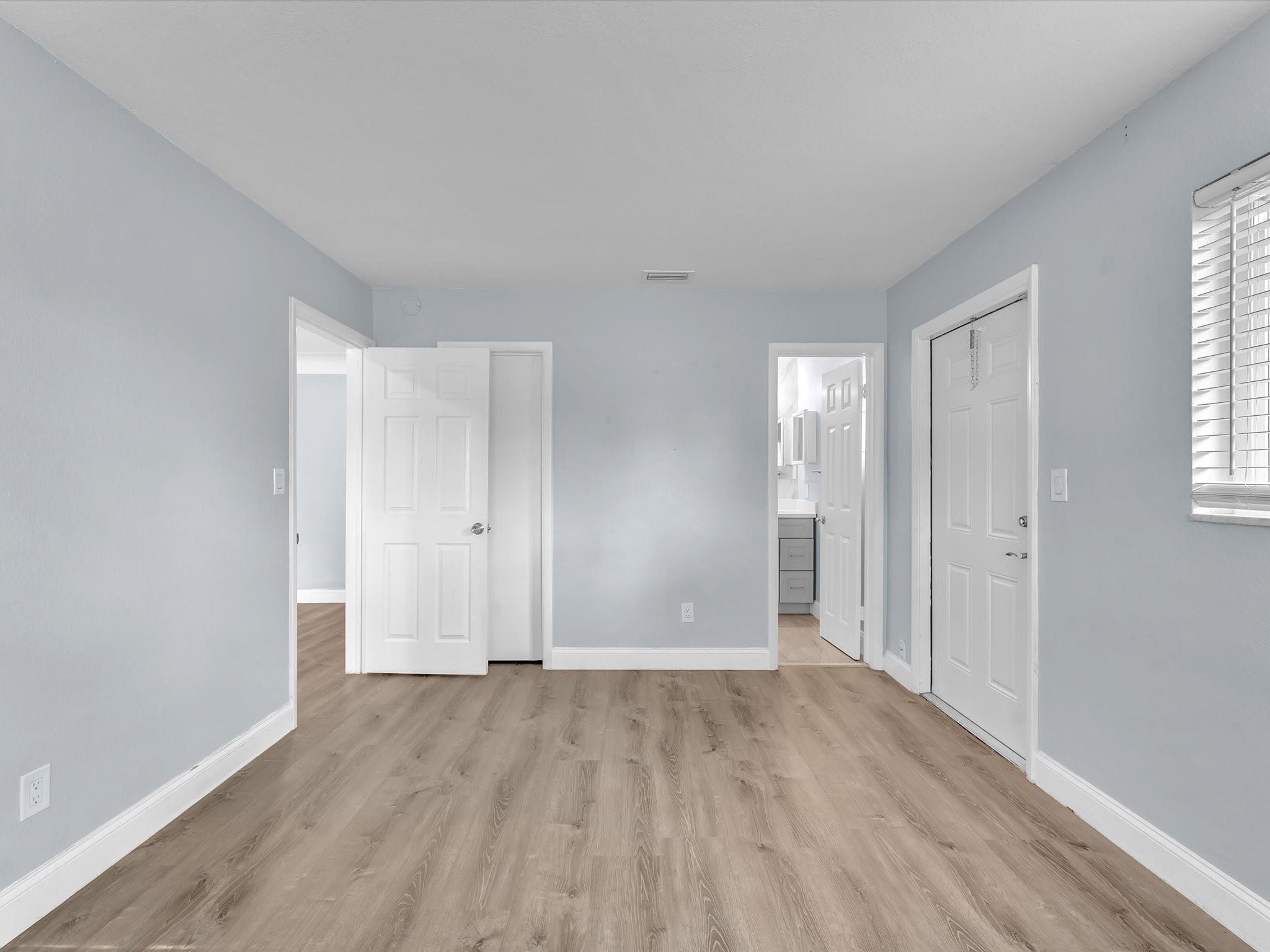 Third Bedroom with Door to Side Patio