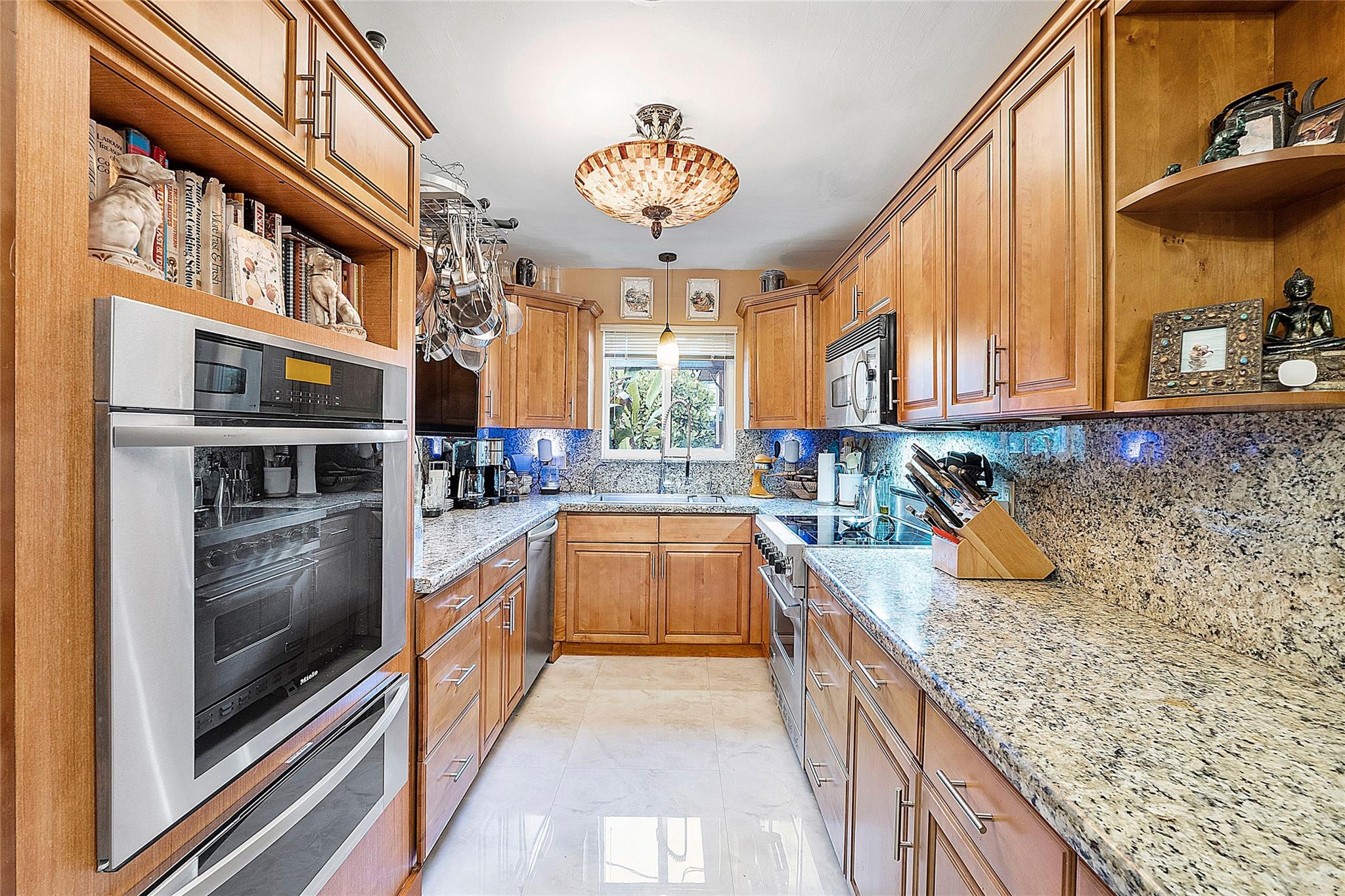 Miele Wall Oven, warming tray, and dishwasher