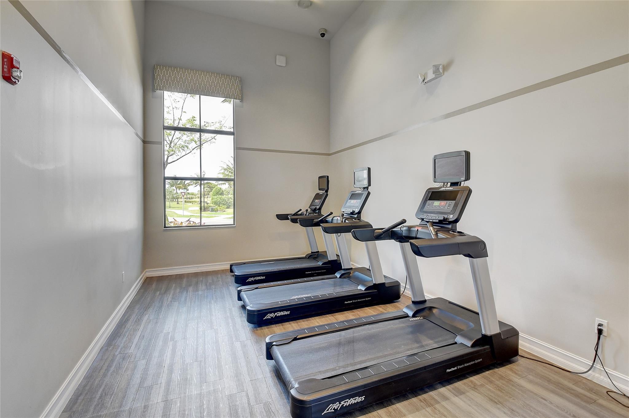 Cardio room.