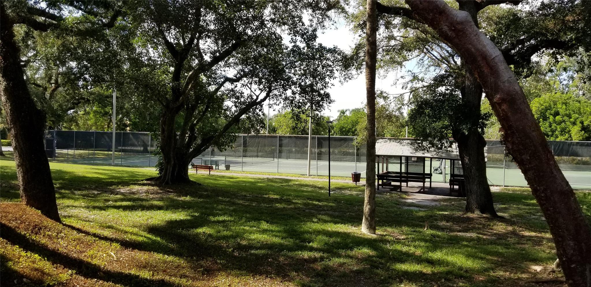 Tennis courts