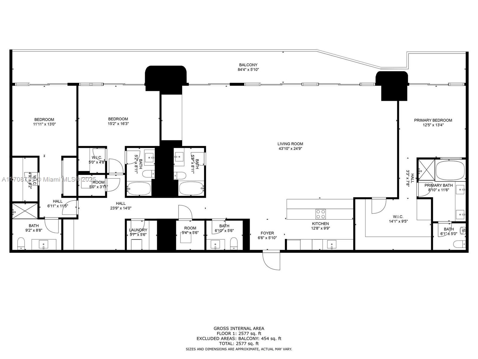 1000 Brickell Plz #UPH6204, Miami FL 33131