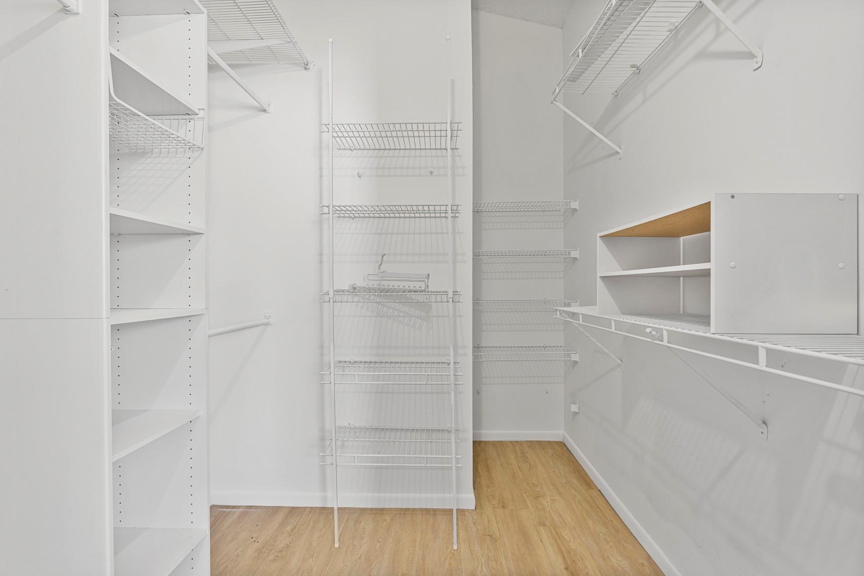 Walk-in Closet in Primary Bedroom