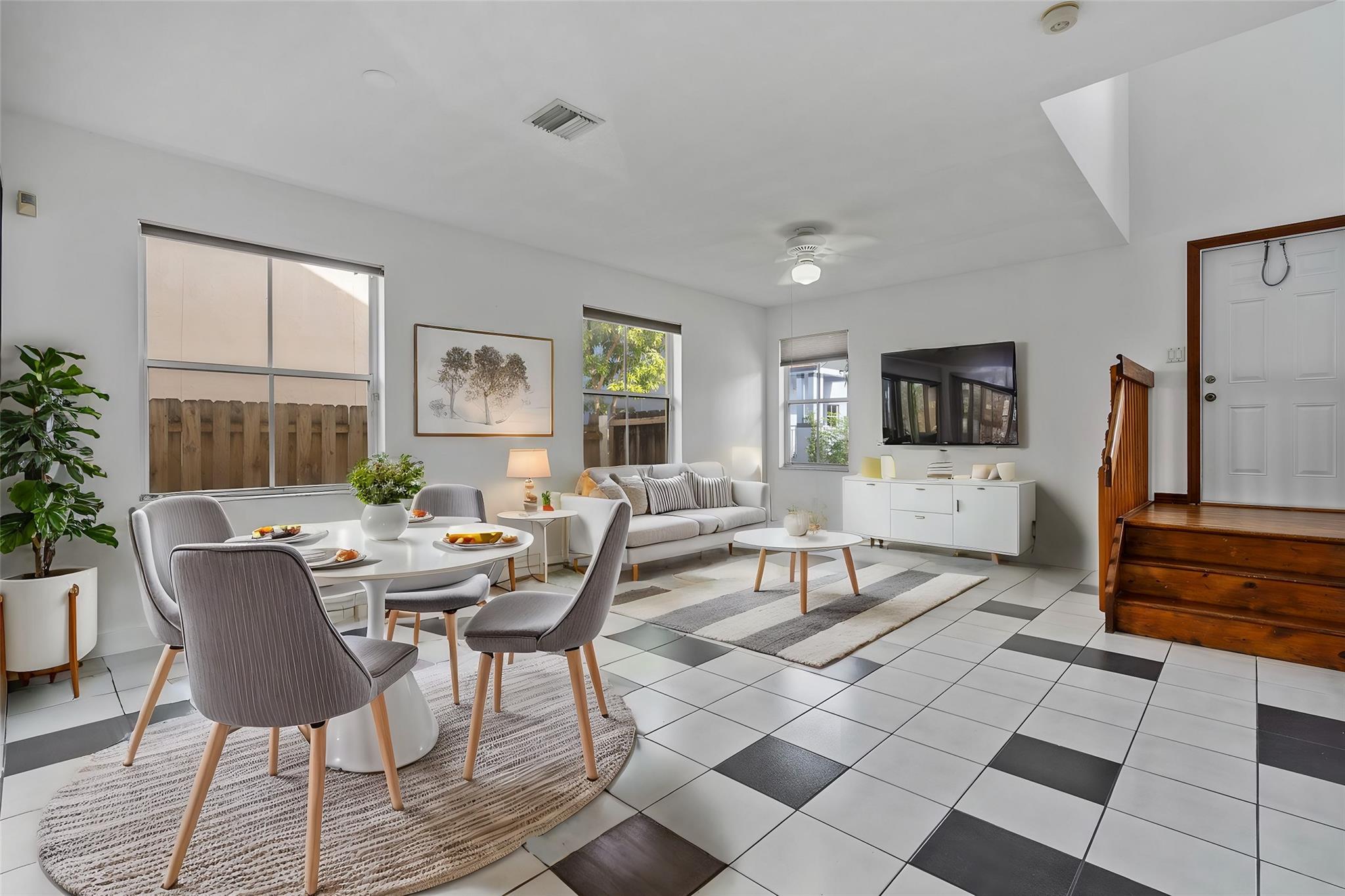 Dining Area/Living Area