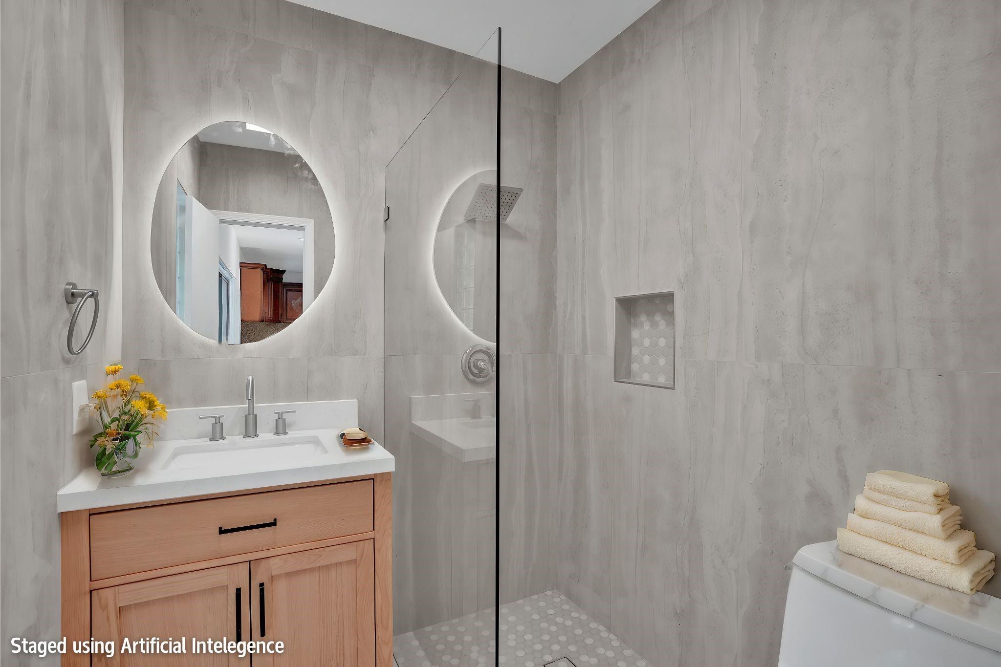 Guest Bathroom (Stage Rendering)