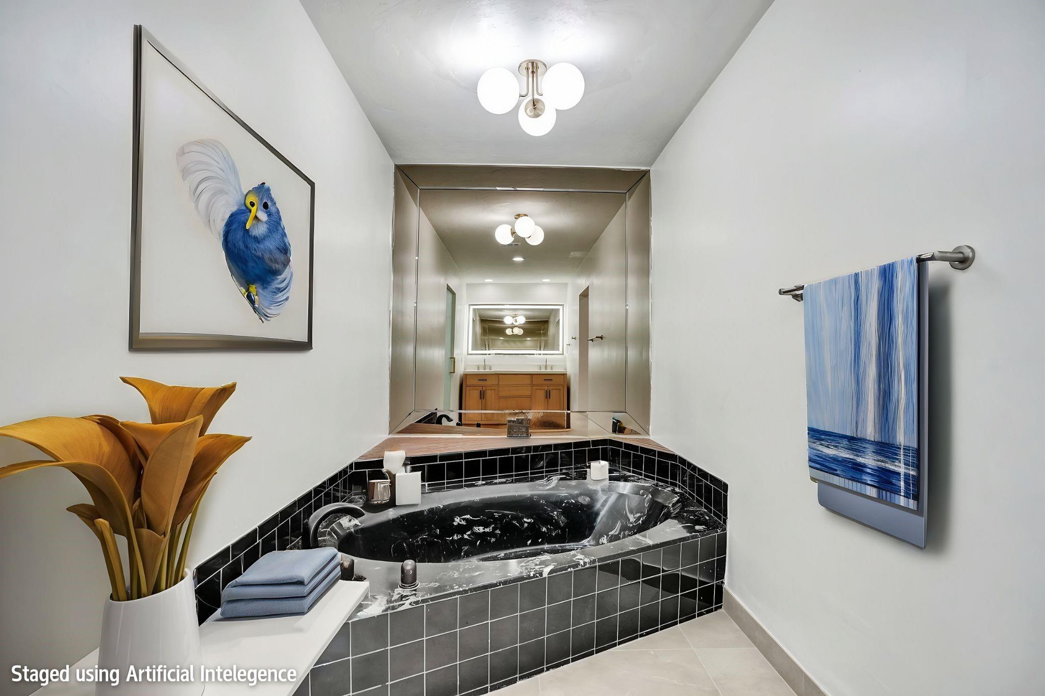 Master Bathroom (Stage Rendering)