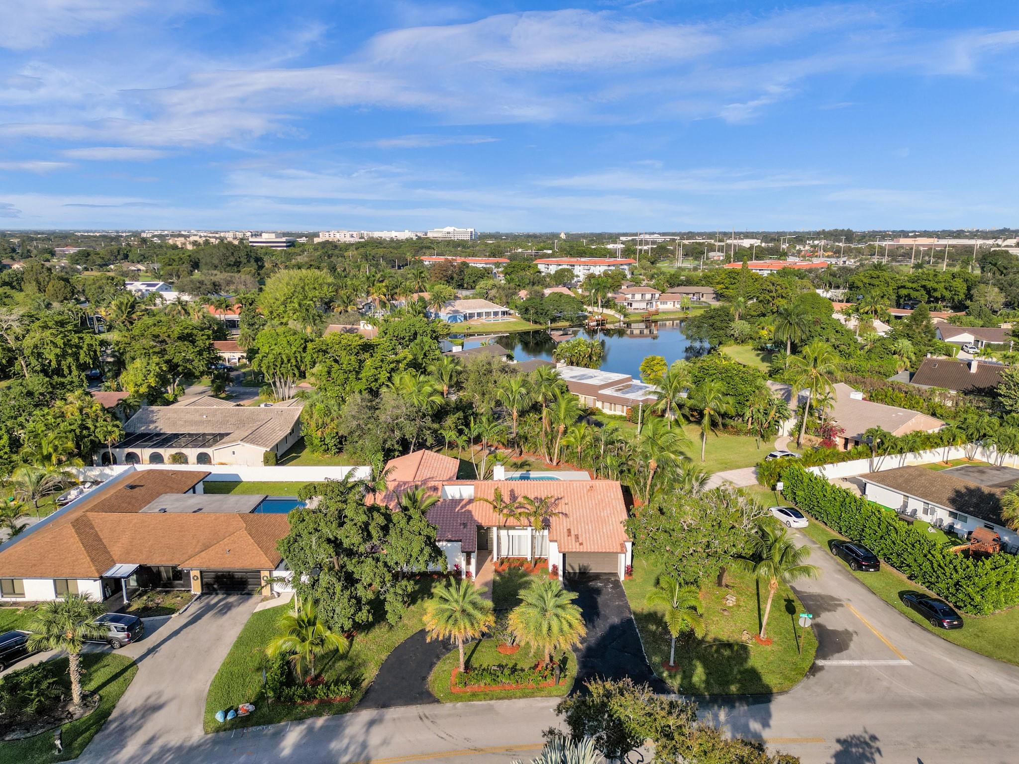 Aeriel View of Home Front