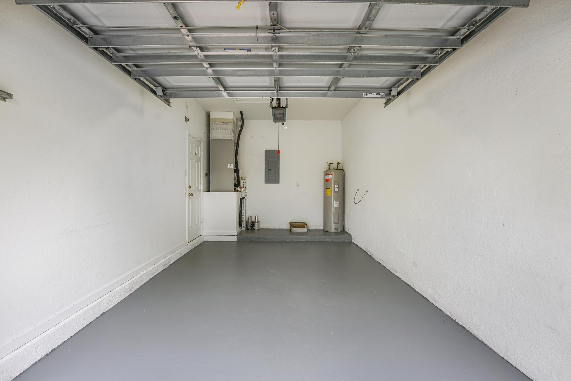 Freshly Painted Garage!