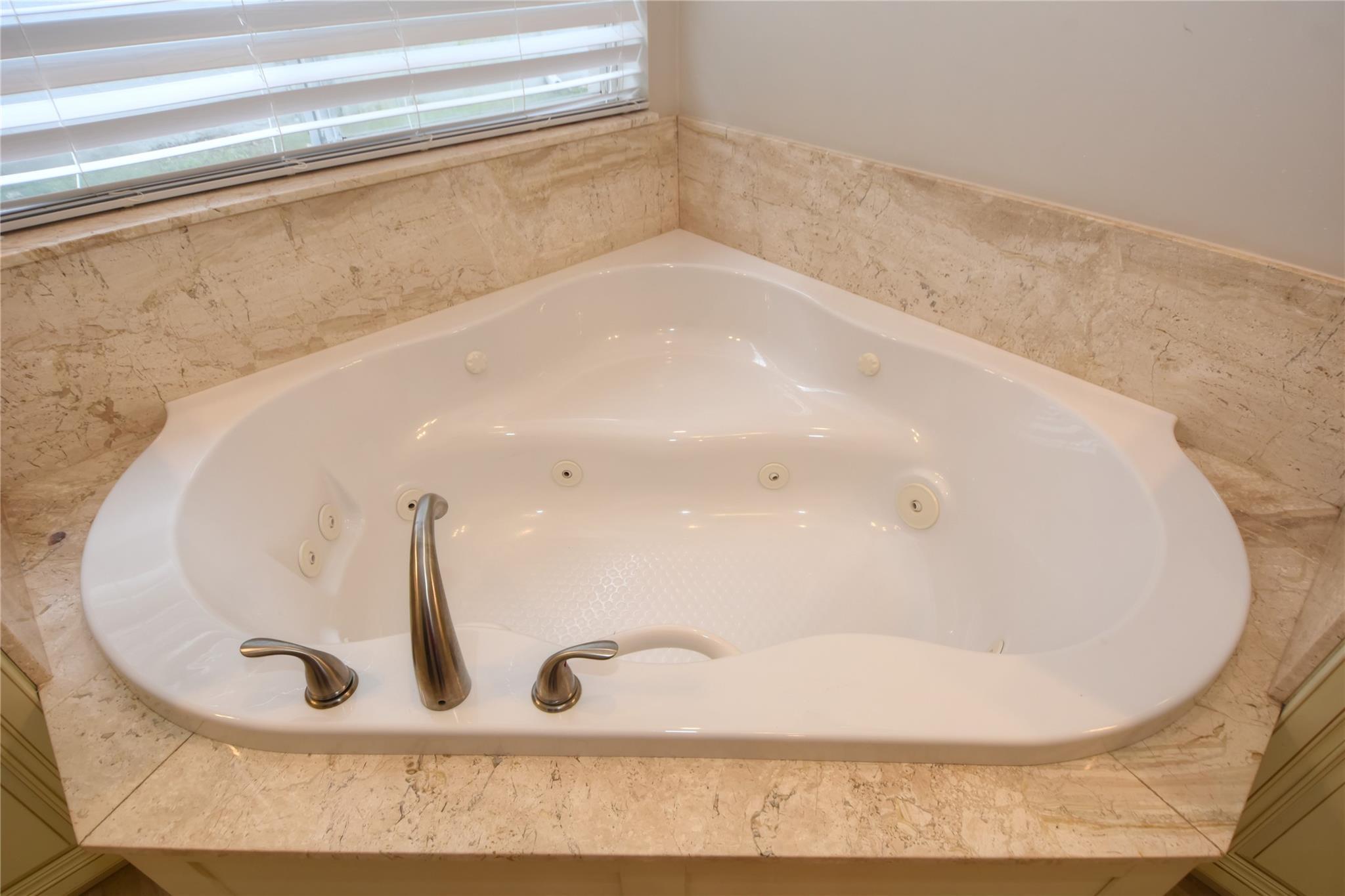 MASTER BATH on the 1st FLOOR