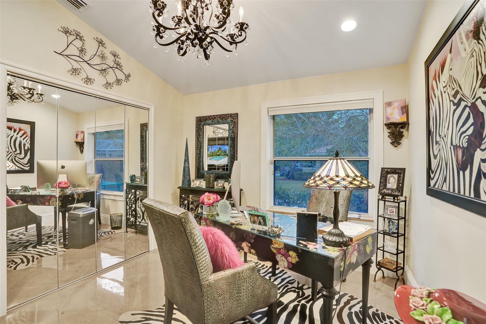 5th Bedroom being used as office