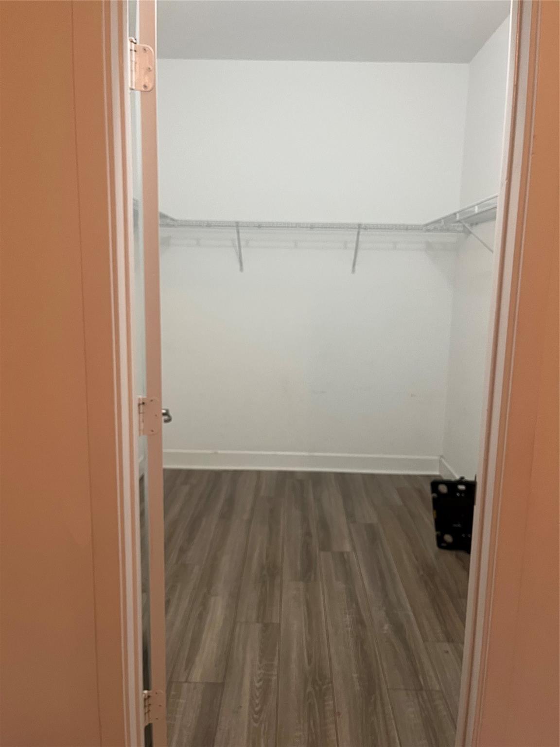 Master bedroom closet