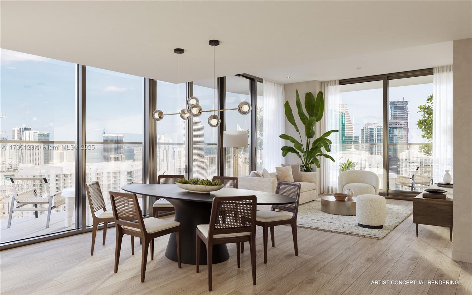 Lofty Brickell Condo