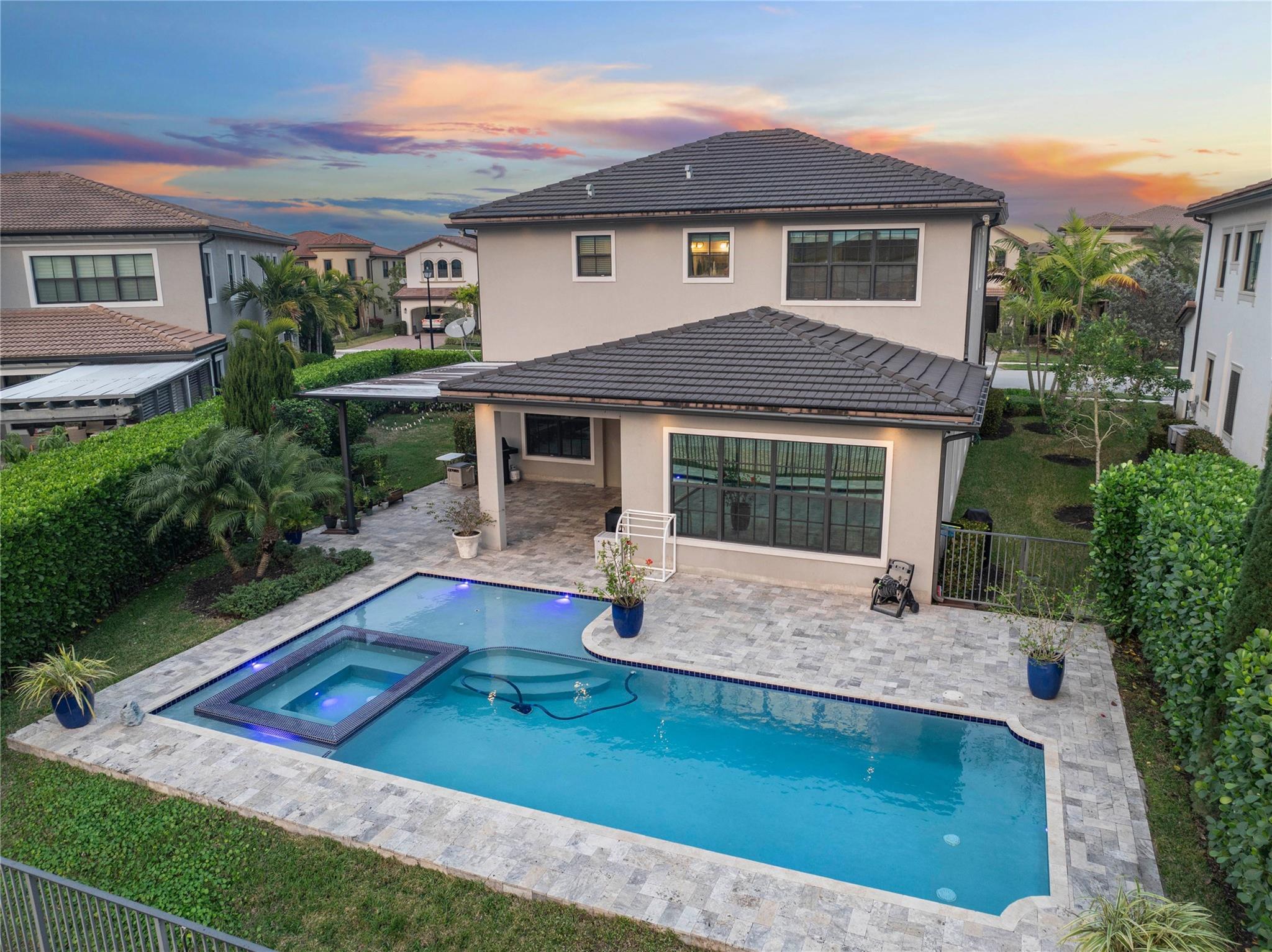 Sunsets in Watercrest are the best, This is just when the sun is setting on the lake and the little island in the lake, Did you know there are some great fish in this lake 