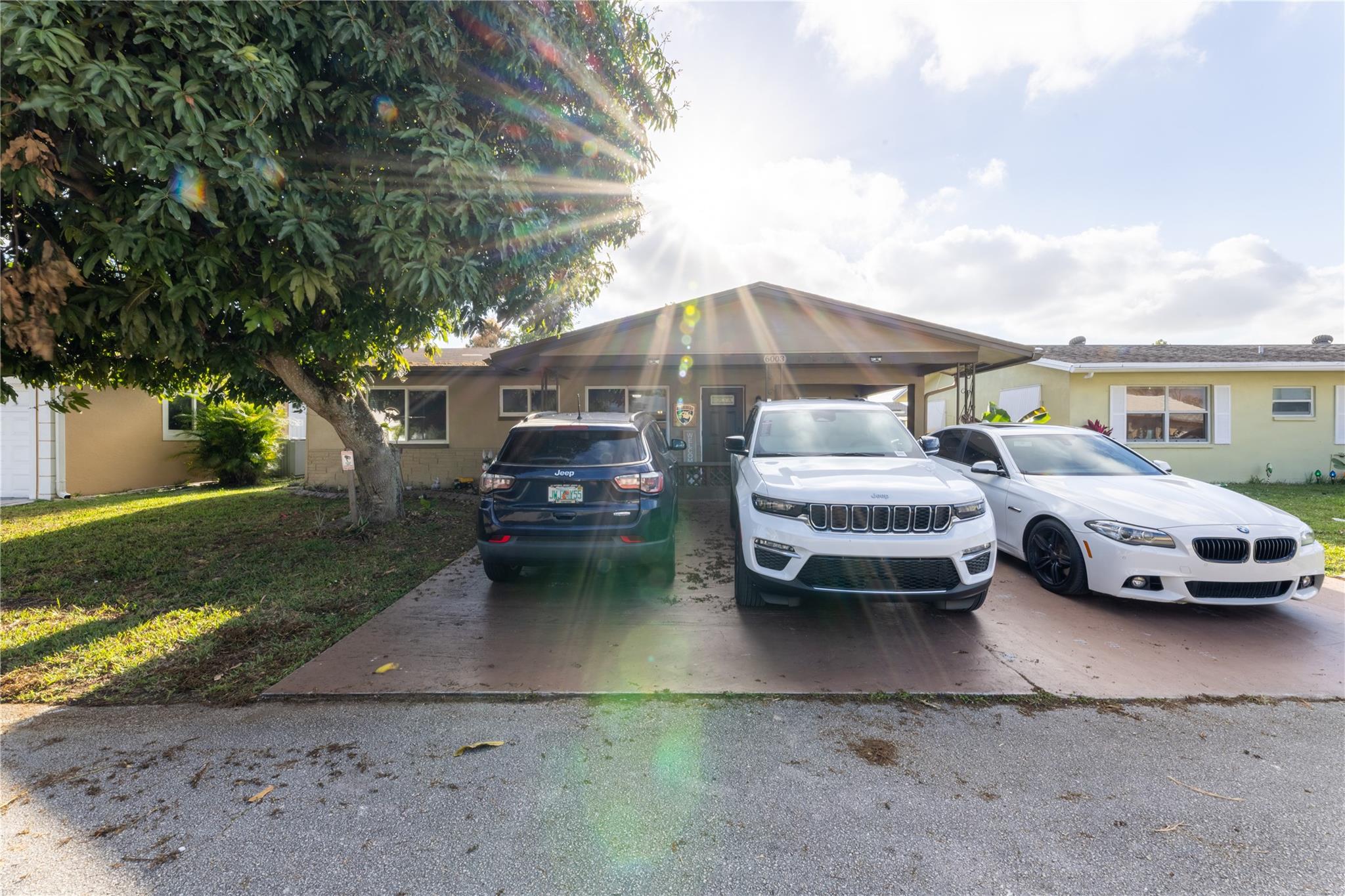 3 Car Driveway + 1 Car Porch