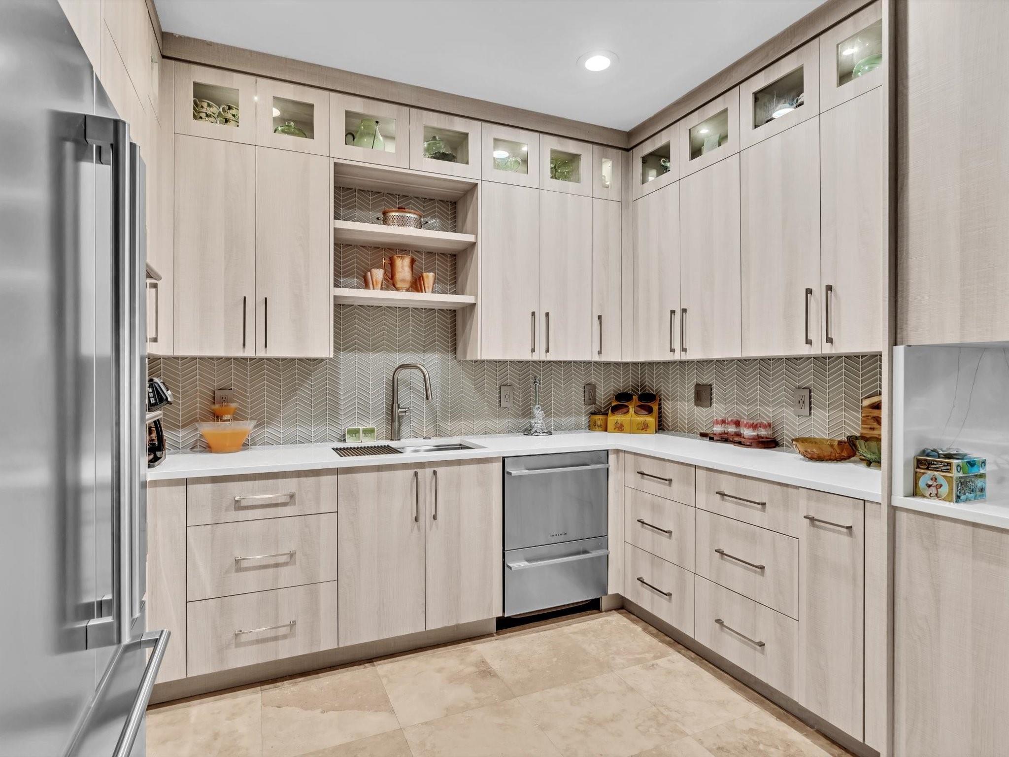 New designer kitchen