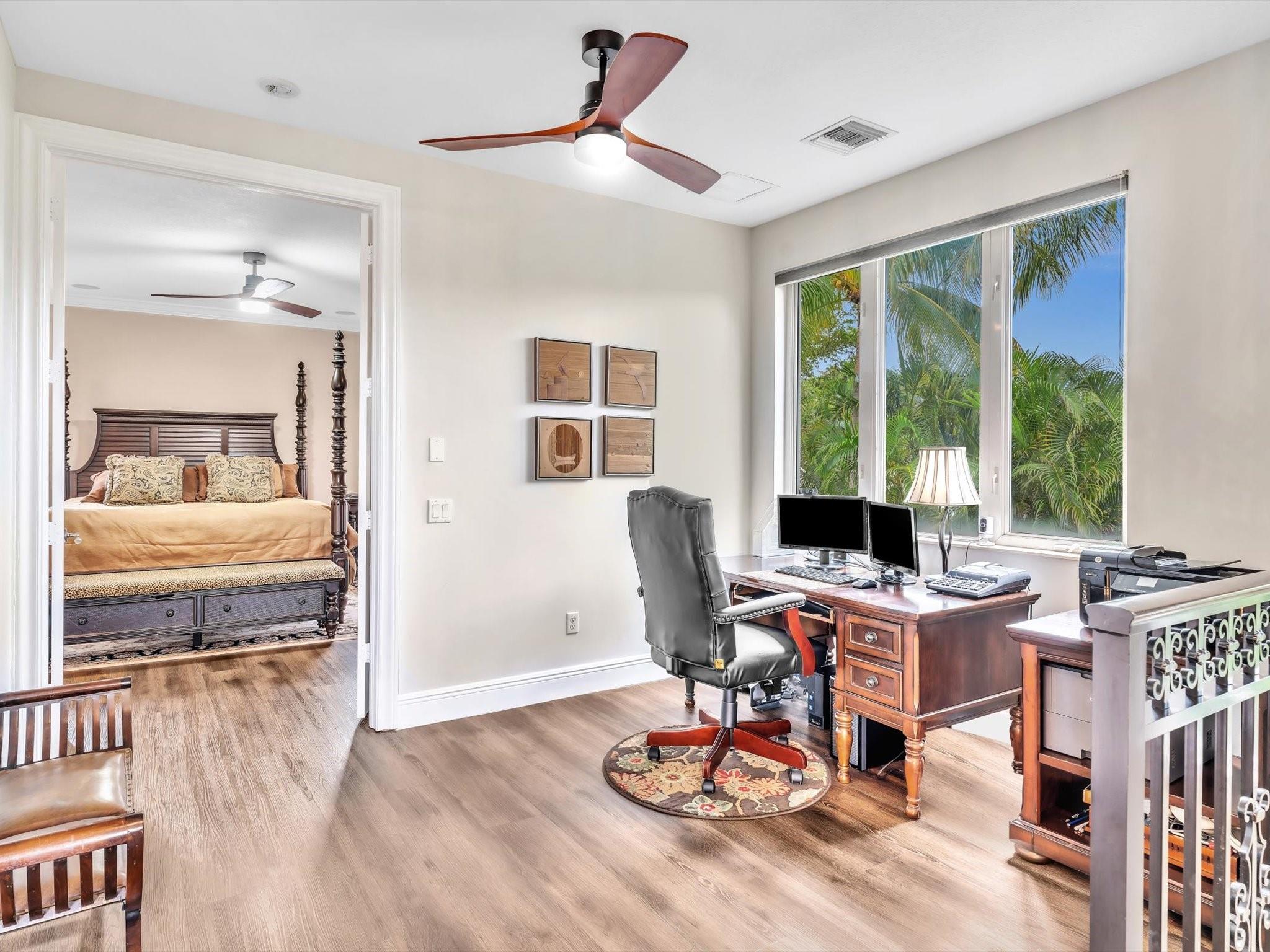 Second Floor, Primary Bedroom on left