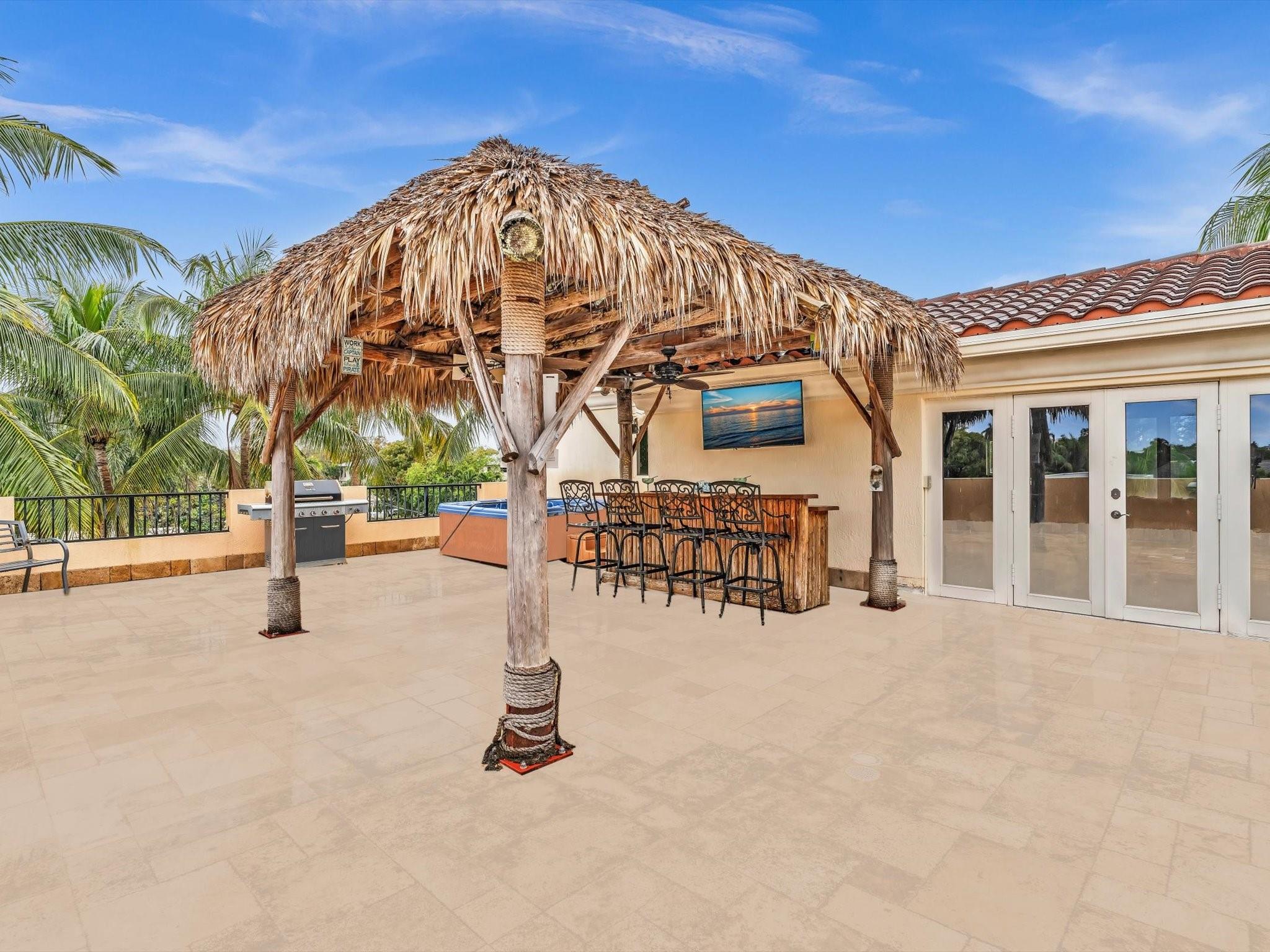 Large Rooftop Terrace