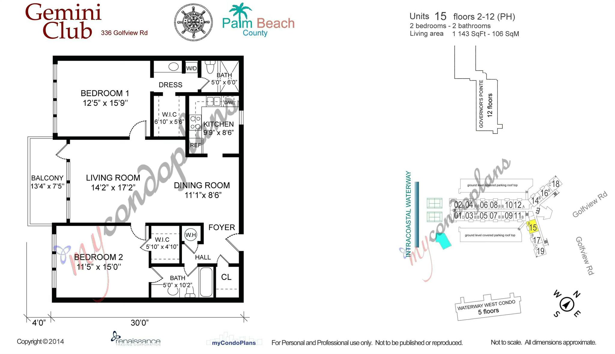Homes for sale in North Palm Beach, FL | 336 Golfview Road #Ph 15, North Palm Beach, FL 33408 | MLS# R11060349