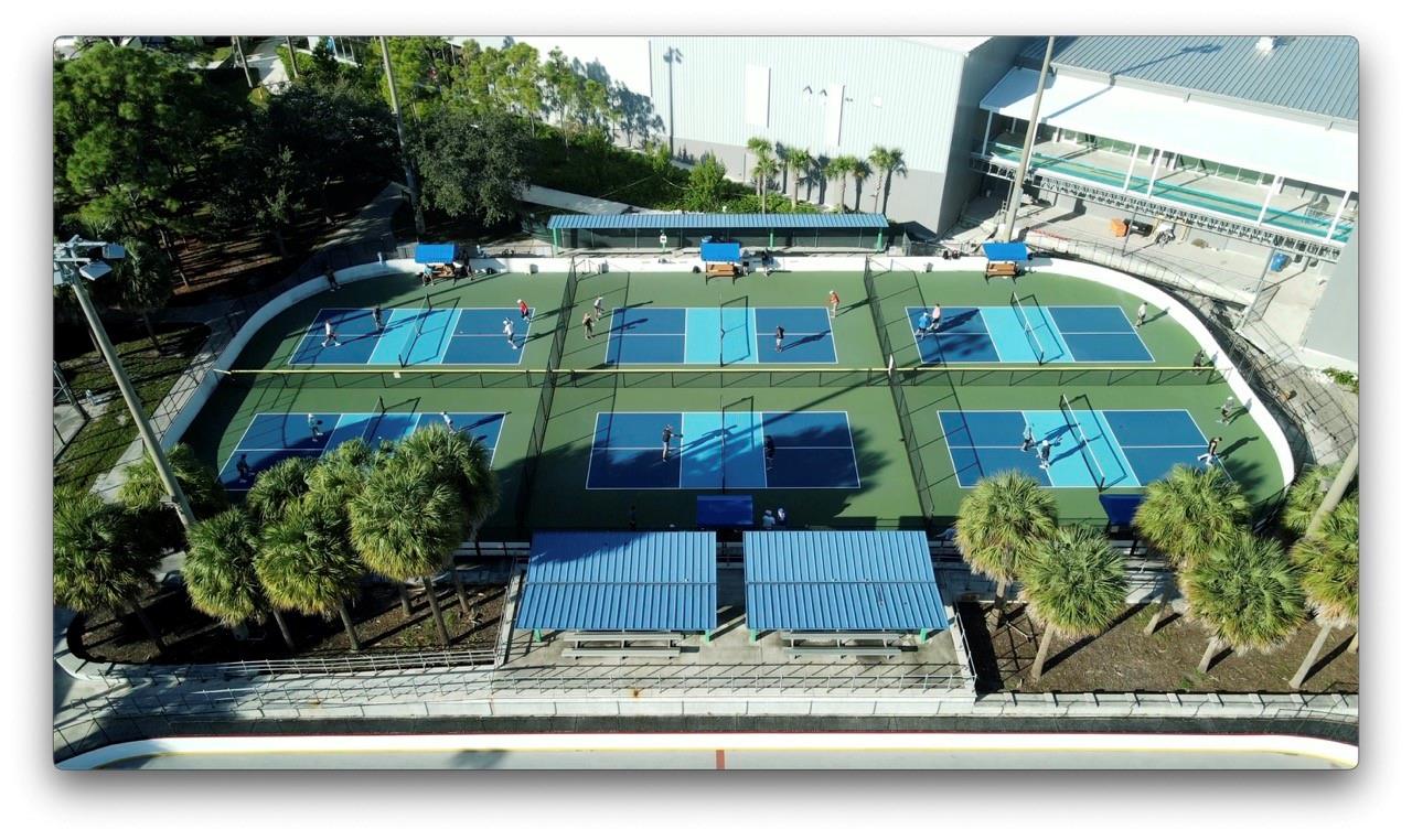 Nearby: Holiday Park Recreational Pickleball Courts