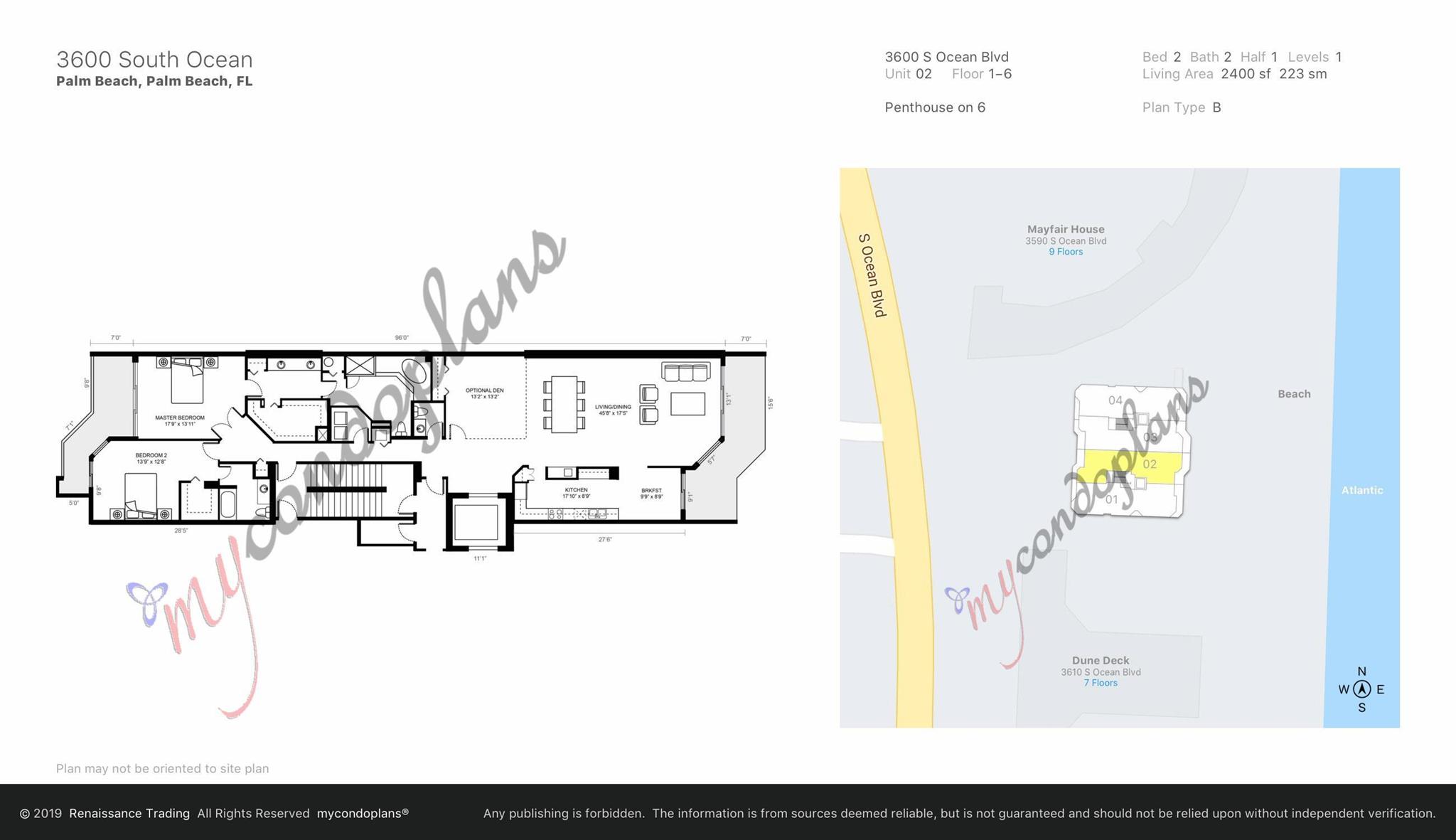 Homes for sale in South Palm Beach, FL | 3600 S Ocean Boulevard #502, South Palm Beach, FL 33480 | MLS# R11061666