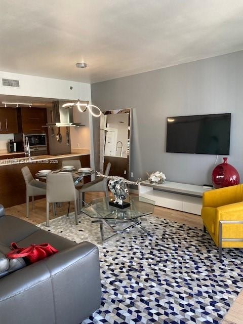 LOCATION, LOCATION.. Beautiful 1-bed, 1-bath, in the exclusive Icon III ,W Miami, one of the most prestigious financial area .This immaculate,  condo offers breathtaking city and river views that will leave you speechless. Perfectly located just steps away from the best restaurants, luxury shopping, and minutes from City Center Mall—Key Features: Short-term rental approved with no restrictions. Currently generating passive income ! Bayfront pool, gym, spa with sauna, massage room, and exclusive in-building restaurants. Valet parking, concierge, and 24-hour security for your comfort and peace of mind. ( furniture, lamps, decorations and carpets are negotiable )Don’t miss out on this amazing investment opportunity. special assessment of building facade