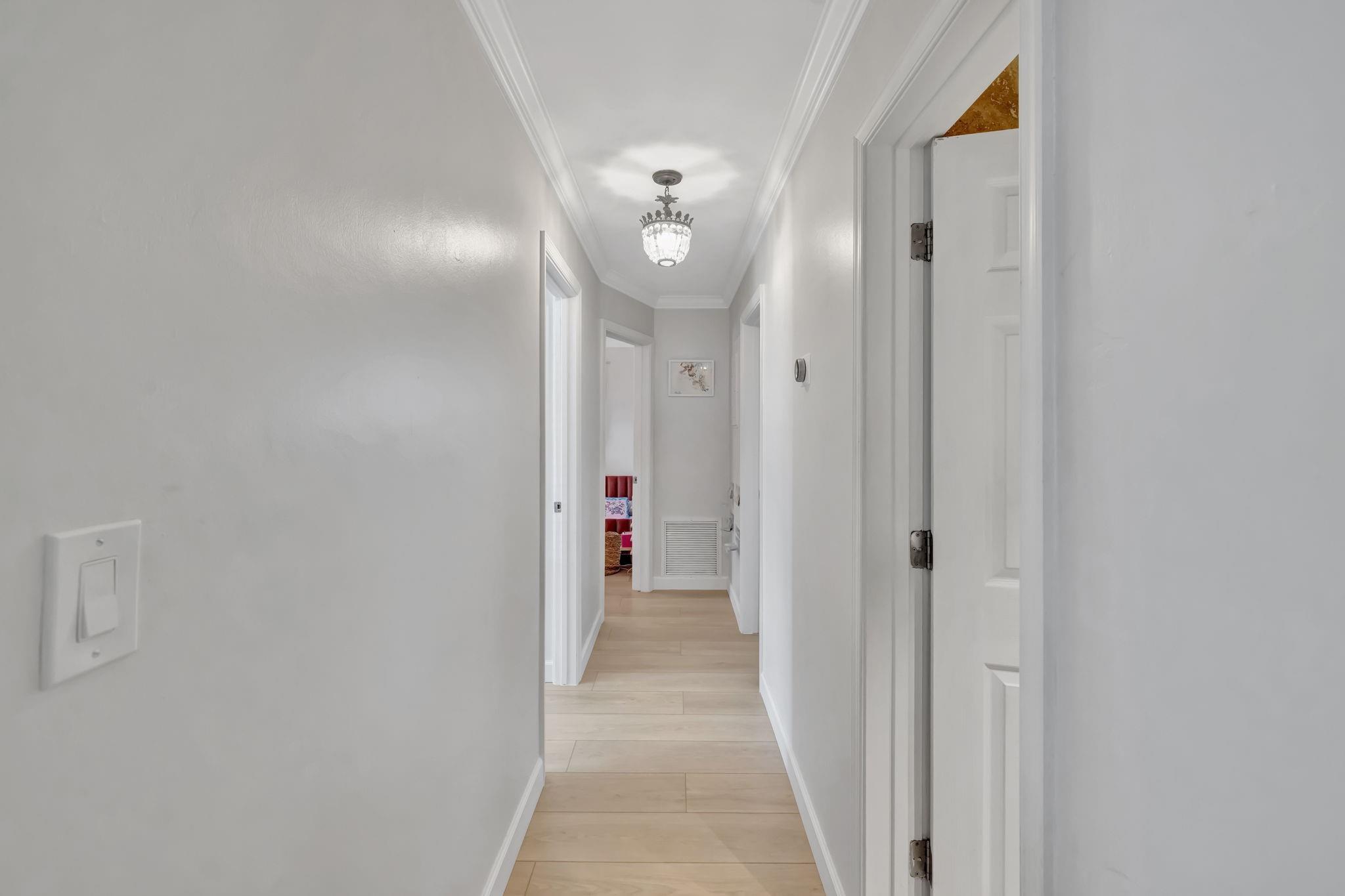 Hallway to Bedrooms
